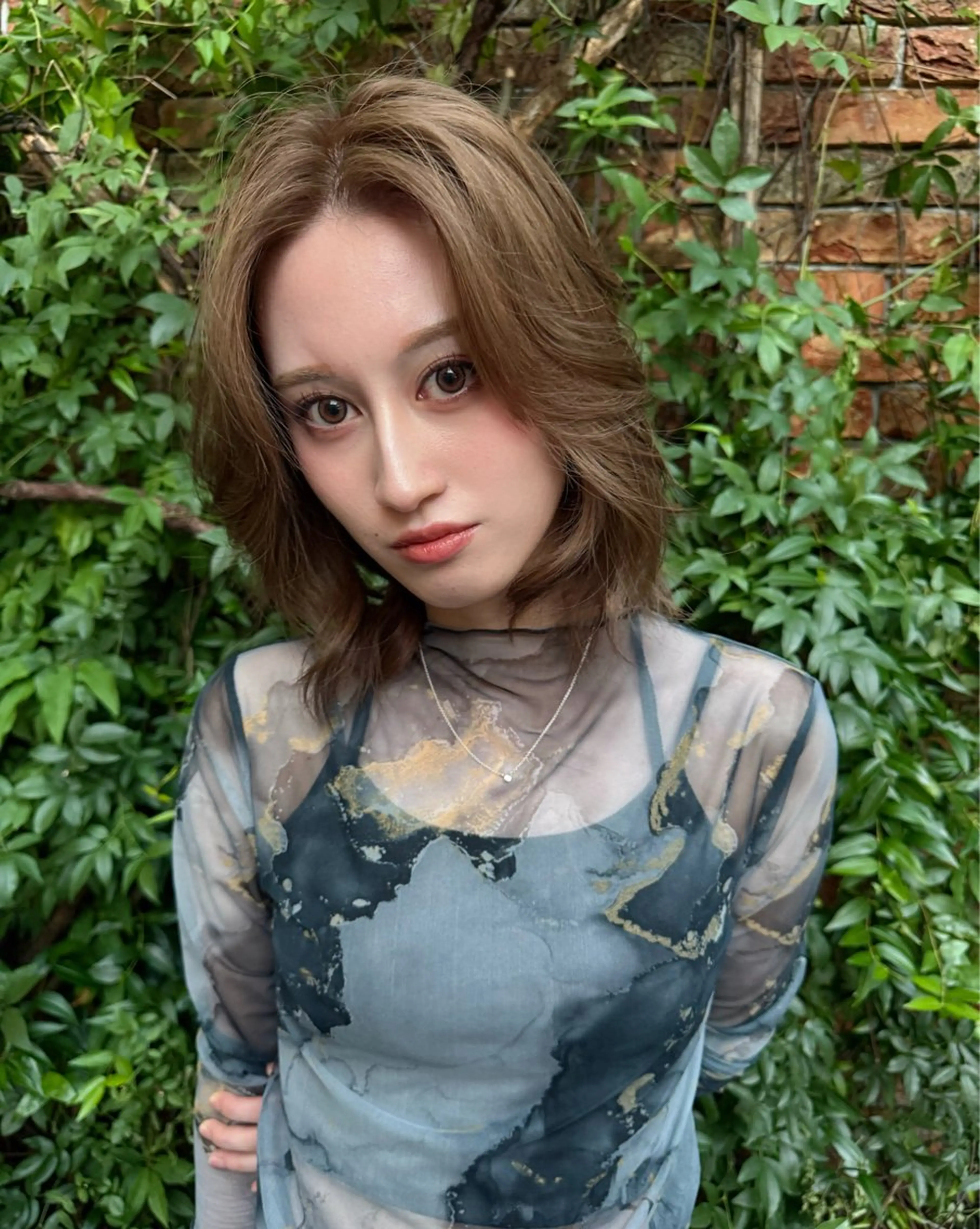 ミディアム RITZY ヒヨリのヘアスタイル