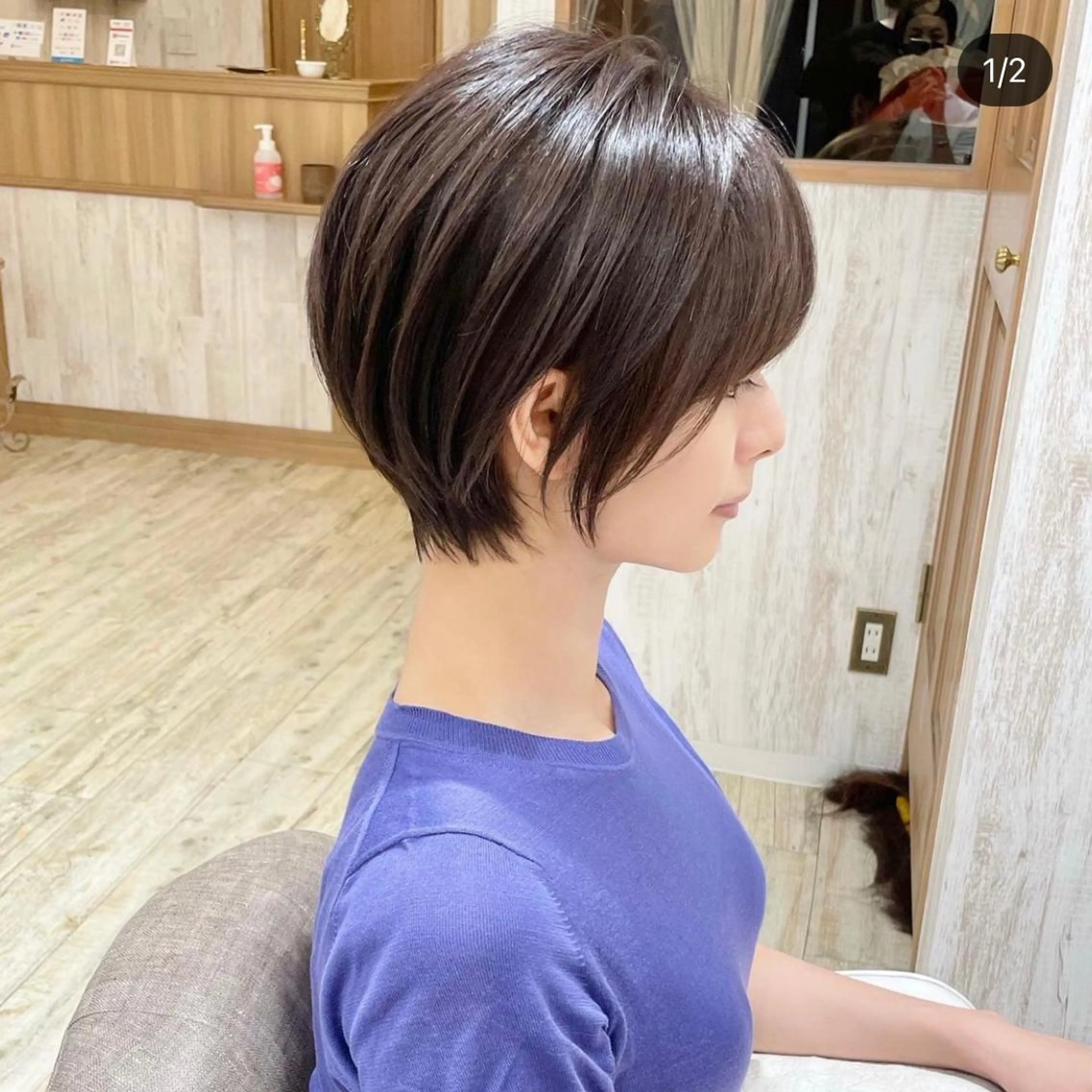 ショート SHISEI所属・小野 明日香のヘアスタイル