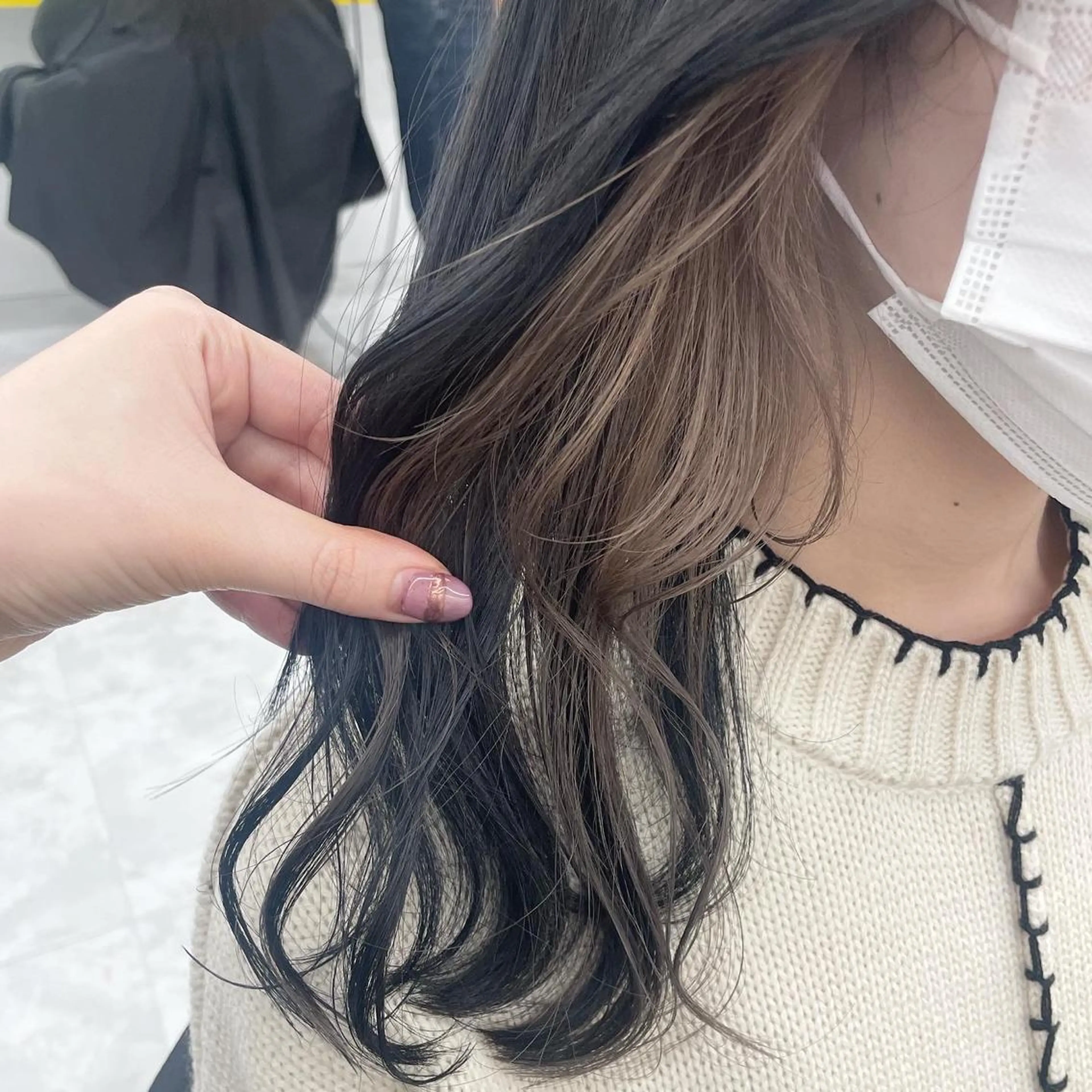 ミディアム 🤍韓国トレンド ヘア🤍miku🤍のヘアスタイル