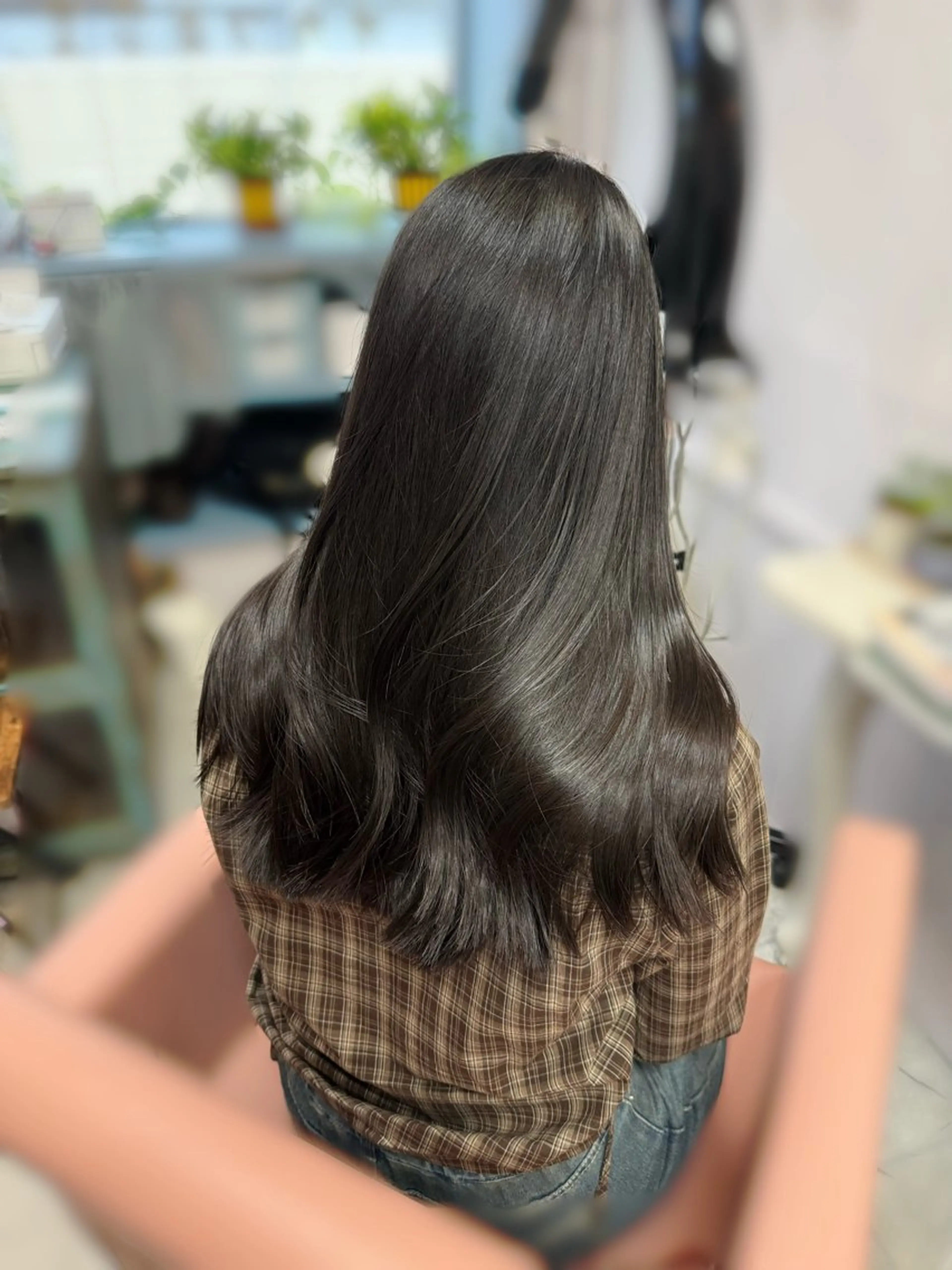 ロング レイヤーカット トリートメント カット トリートメント Sakura .のヘアスタイル