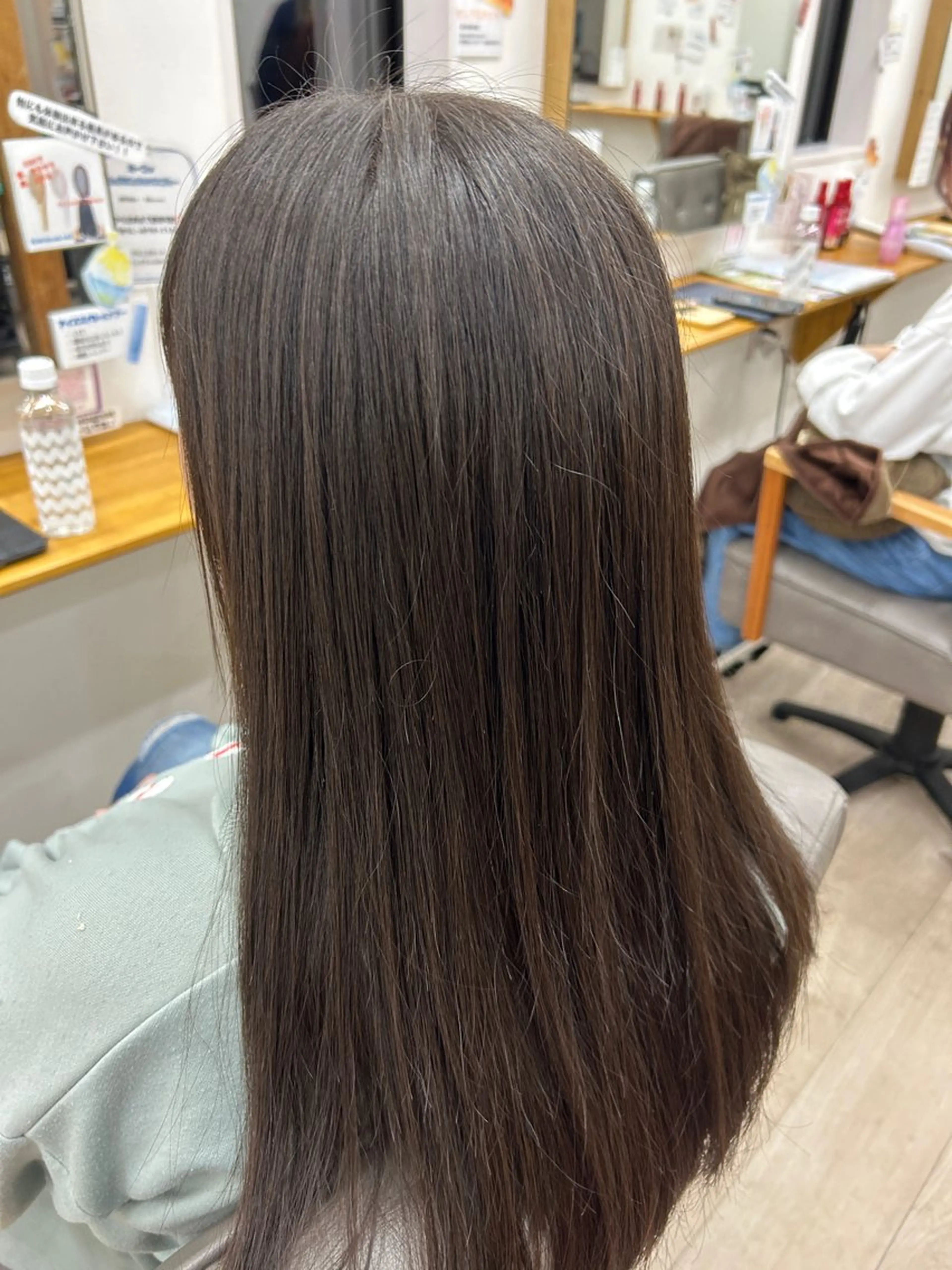 ロング 縮毛矯正 酒井 直桜矢のヘアスタイル