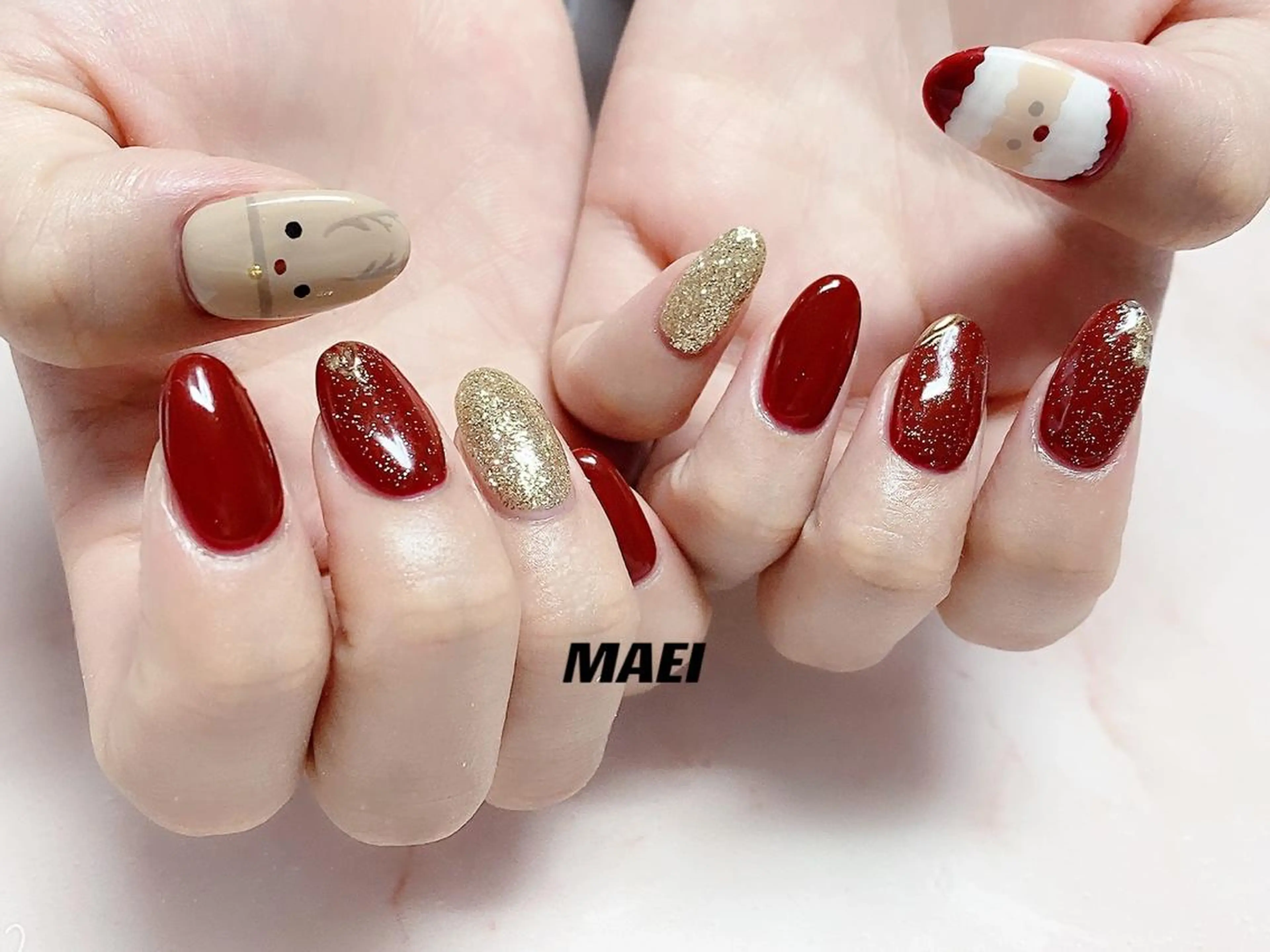 カラー ネイル ハンドネイル ハンドケア NIMO ネイルサロンのネイルデザイン