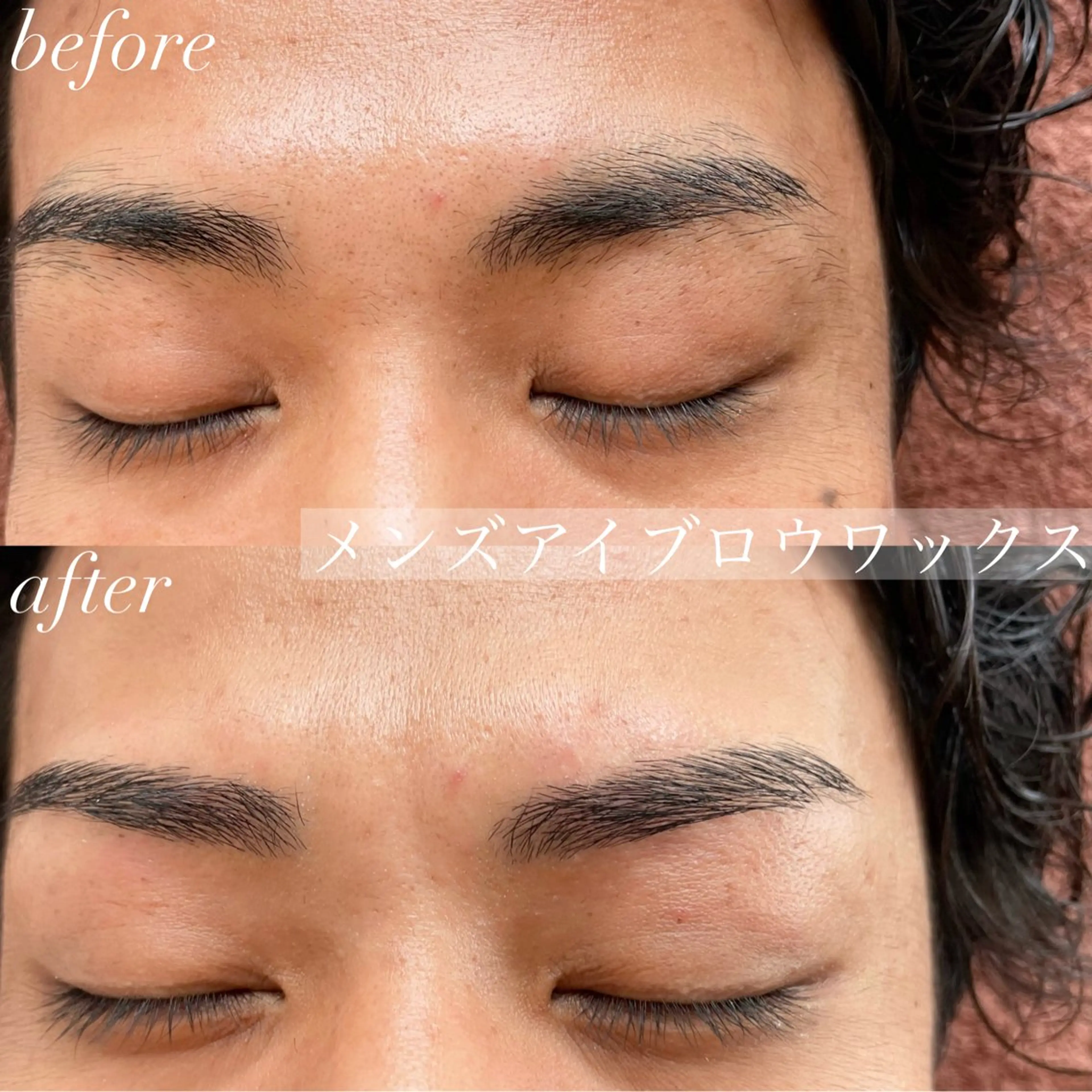メンズ アイブロウ times salon 栄所属・arisa*･ﾟ eye/肌質改善の眉毛・アイブロウイメージ