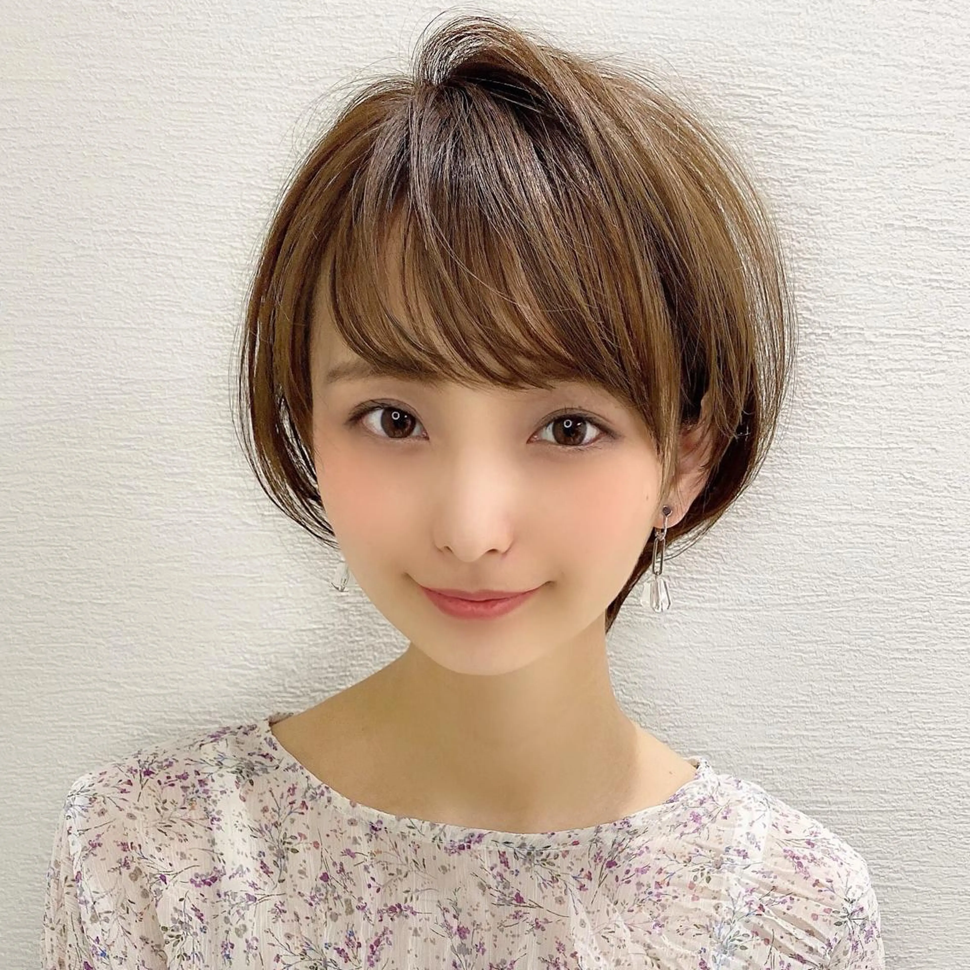 ショート カラー パーマ ヘアアレンジ キッズ ネイル マツエク・マツパ ショートヘア トリートメント ニュアンスネイル ショートネイル ニュアンスパーマ カット トリートメント ショートの神✨AFL OAT 井上康平のヘアスタイル