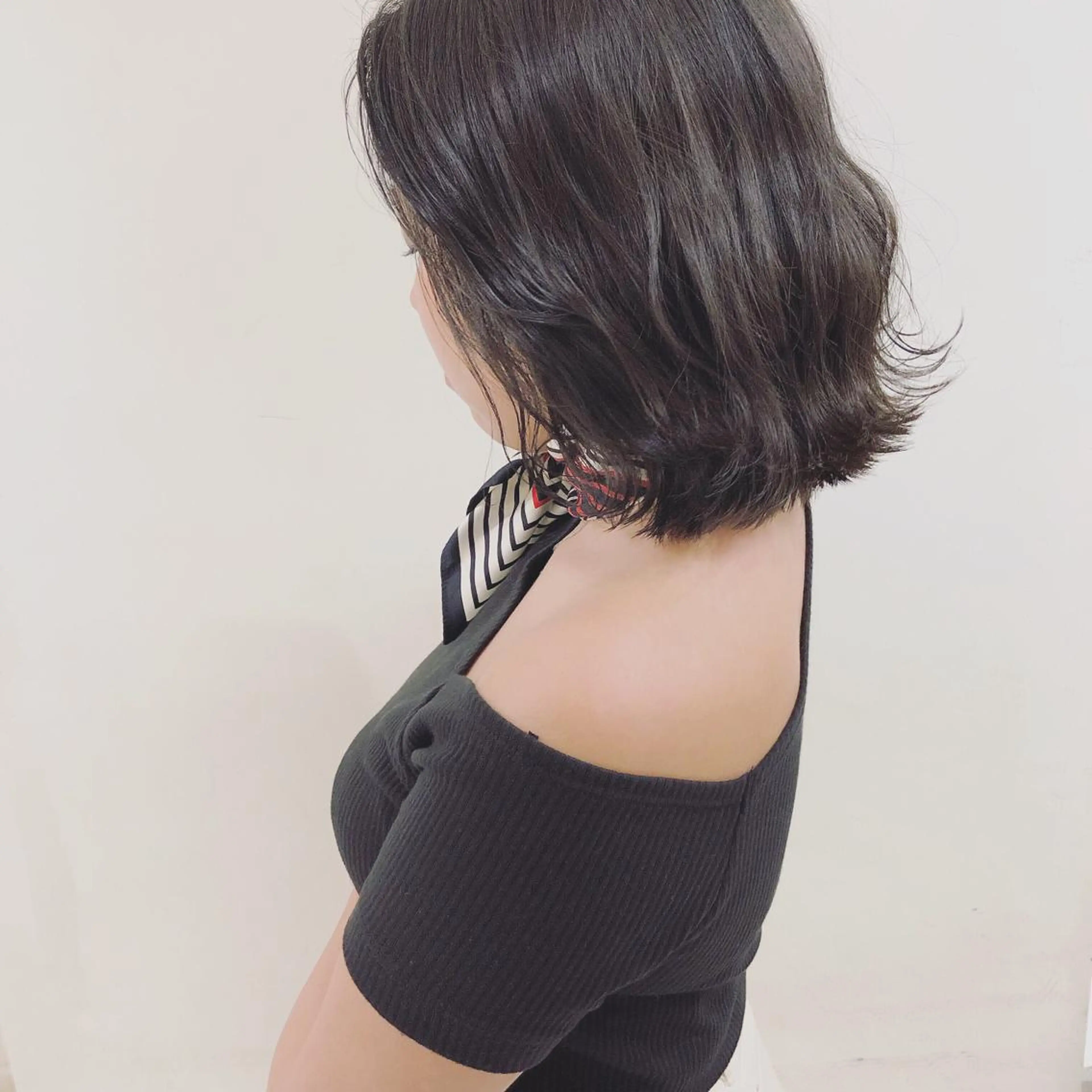 ショート カラー カット ボブ/パーマ 古家 佑真のヘアスタイル