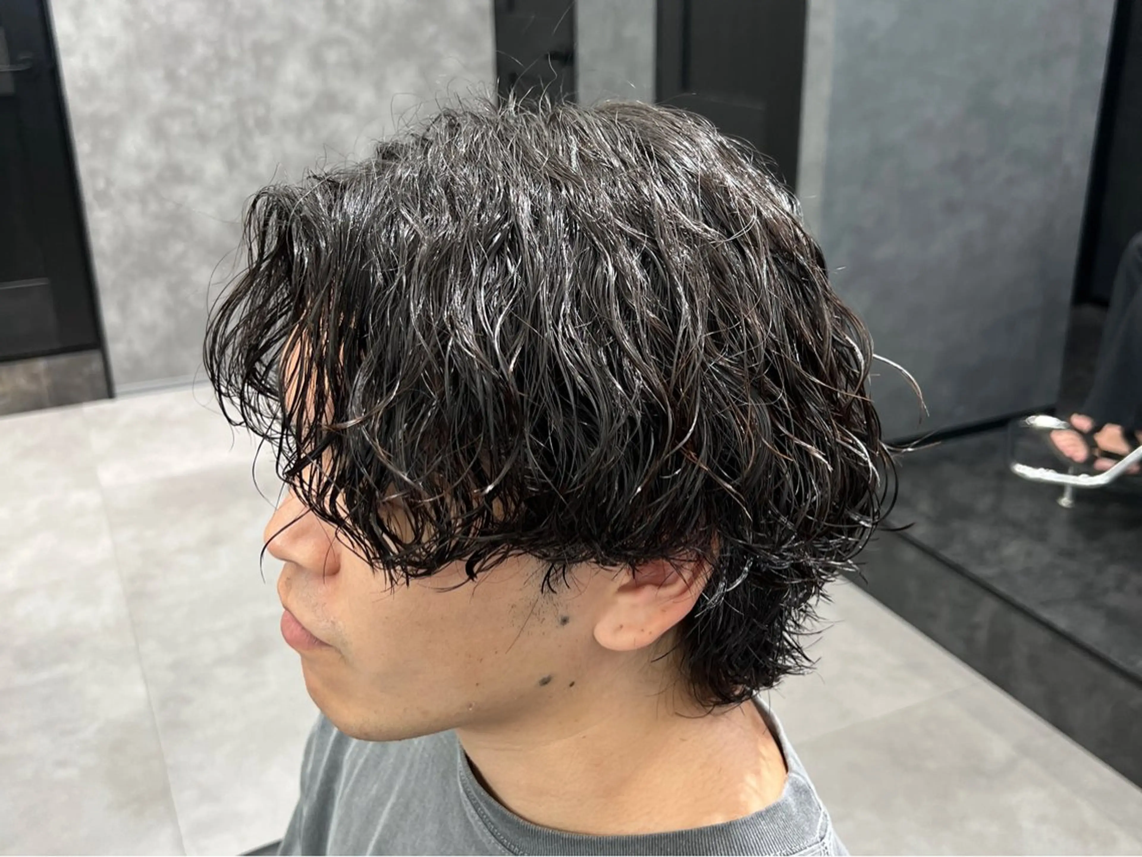 パーマ メンズ ✨️ツイスパ波巻き特 化小杉澪生✨️のヘアスタイル