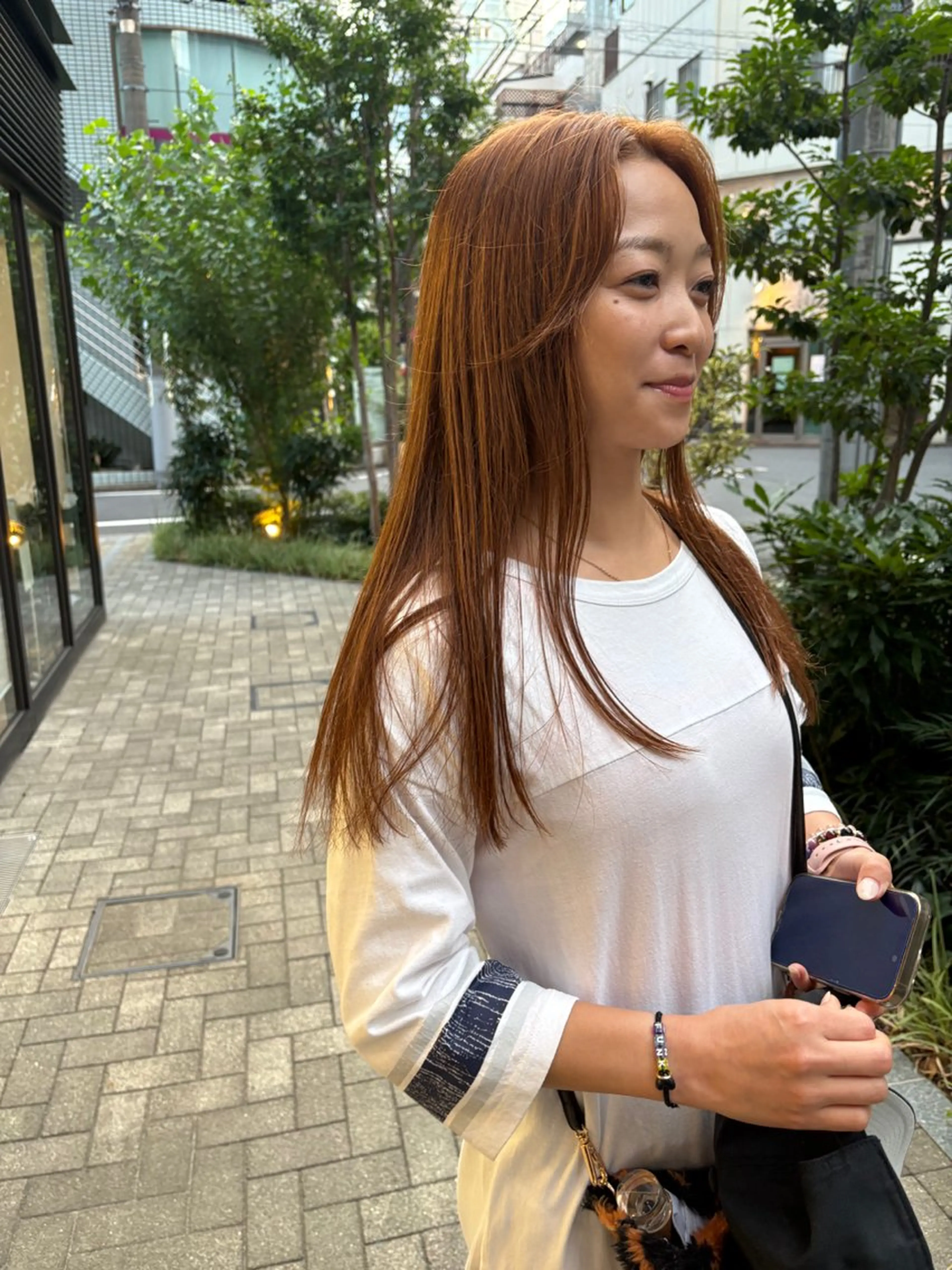 ロング カラー カット ヘアカラー NOUN所属・eri kinjoのヘアスタイル