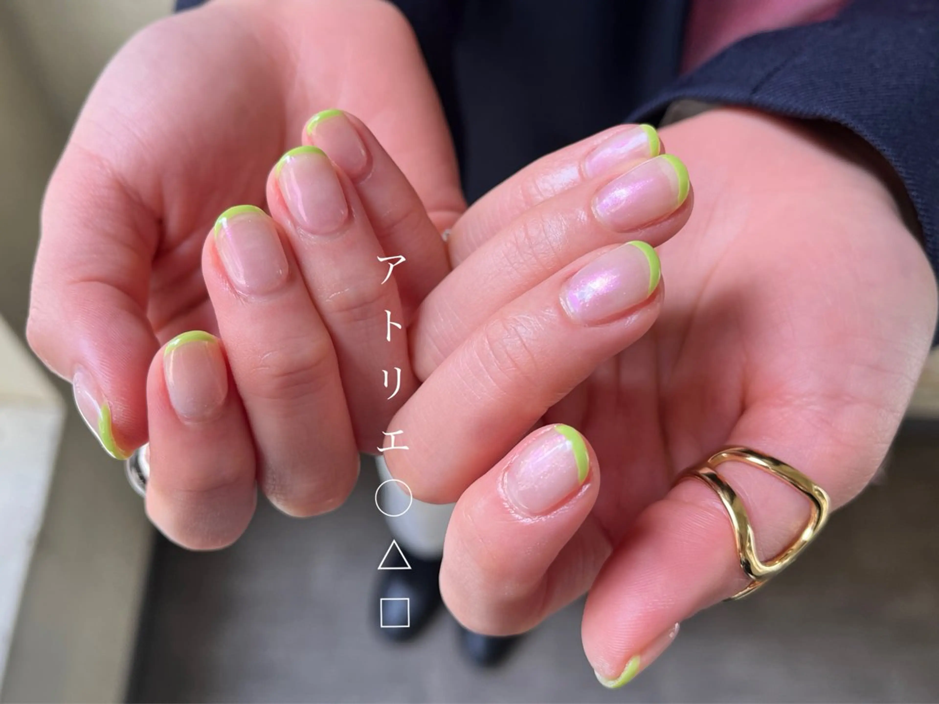 ネイル ハンドネイル アトリエ ○△□のネイルデザイン