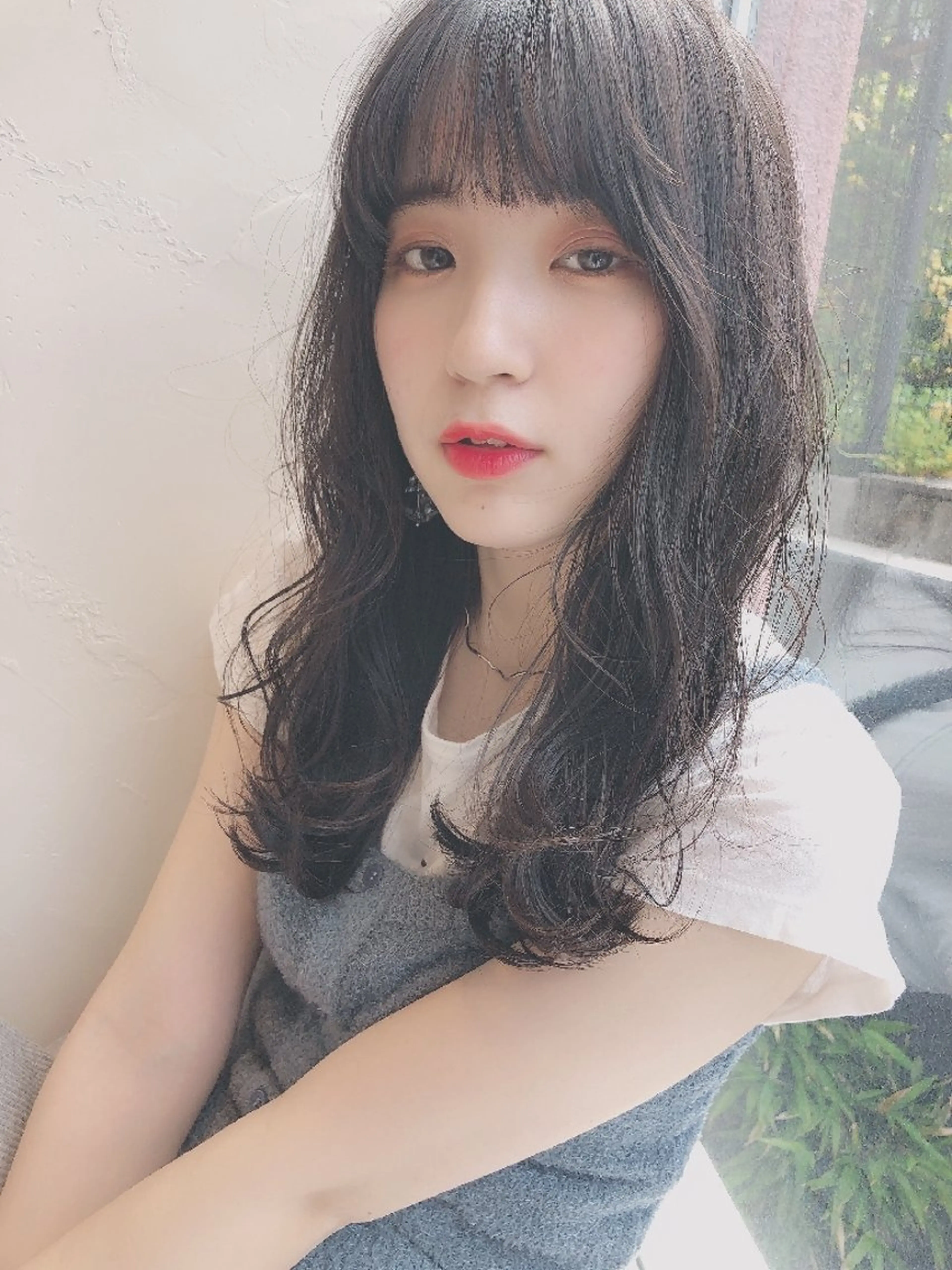 セミロング サロウィン銀座ray店所属・シノヅカ ケンゾーのヘアスタイル