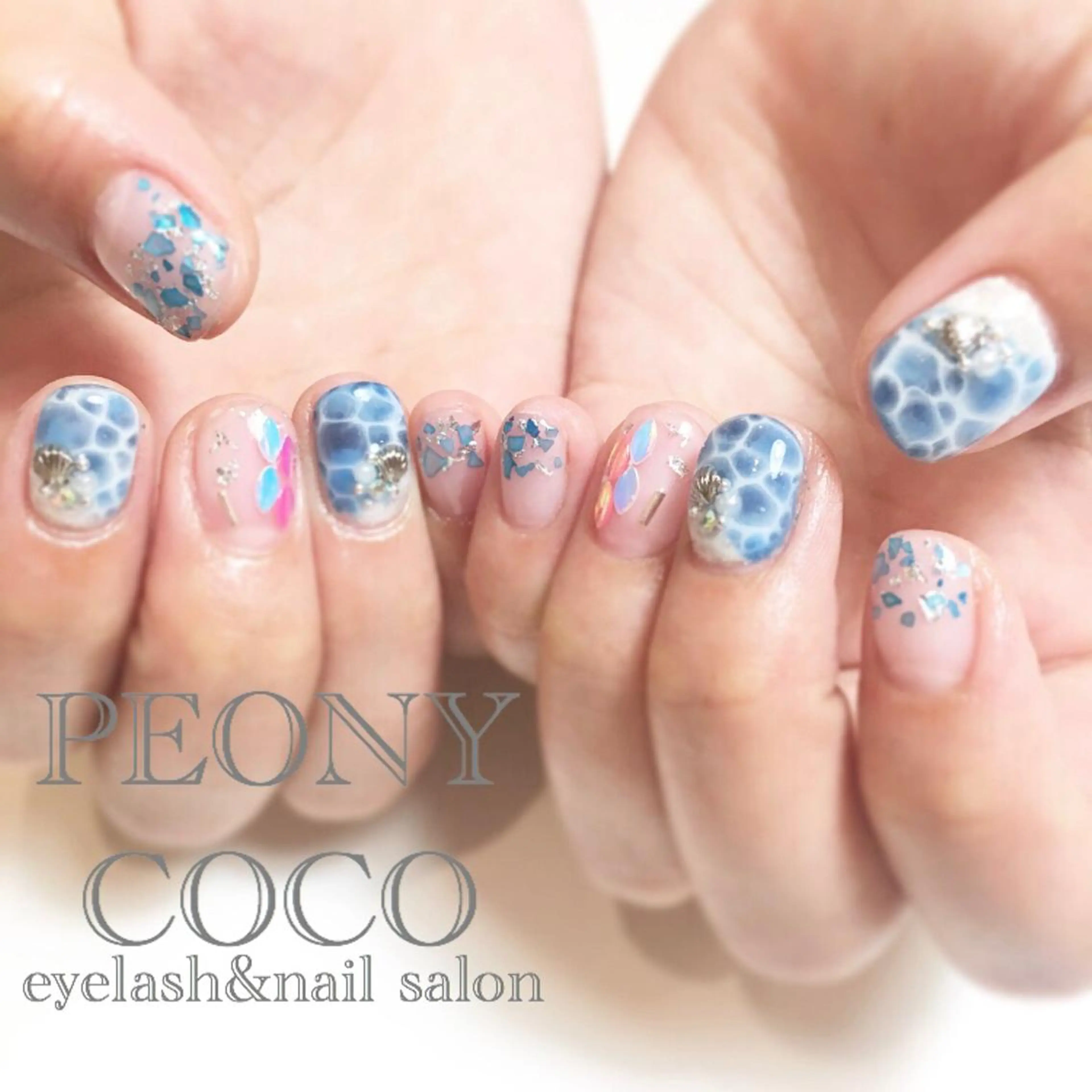 ショート ネイル マツエク・マツパ Beauty salon STELLA所属・STELLA 大西南帆のマツエク・マツパデザイン