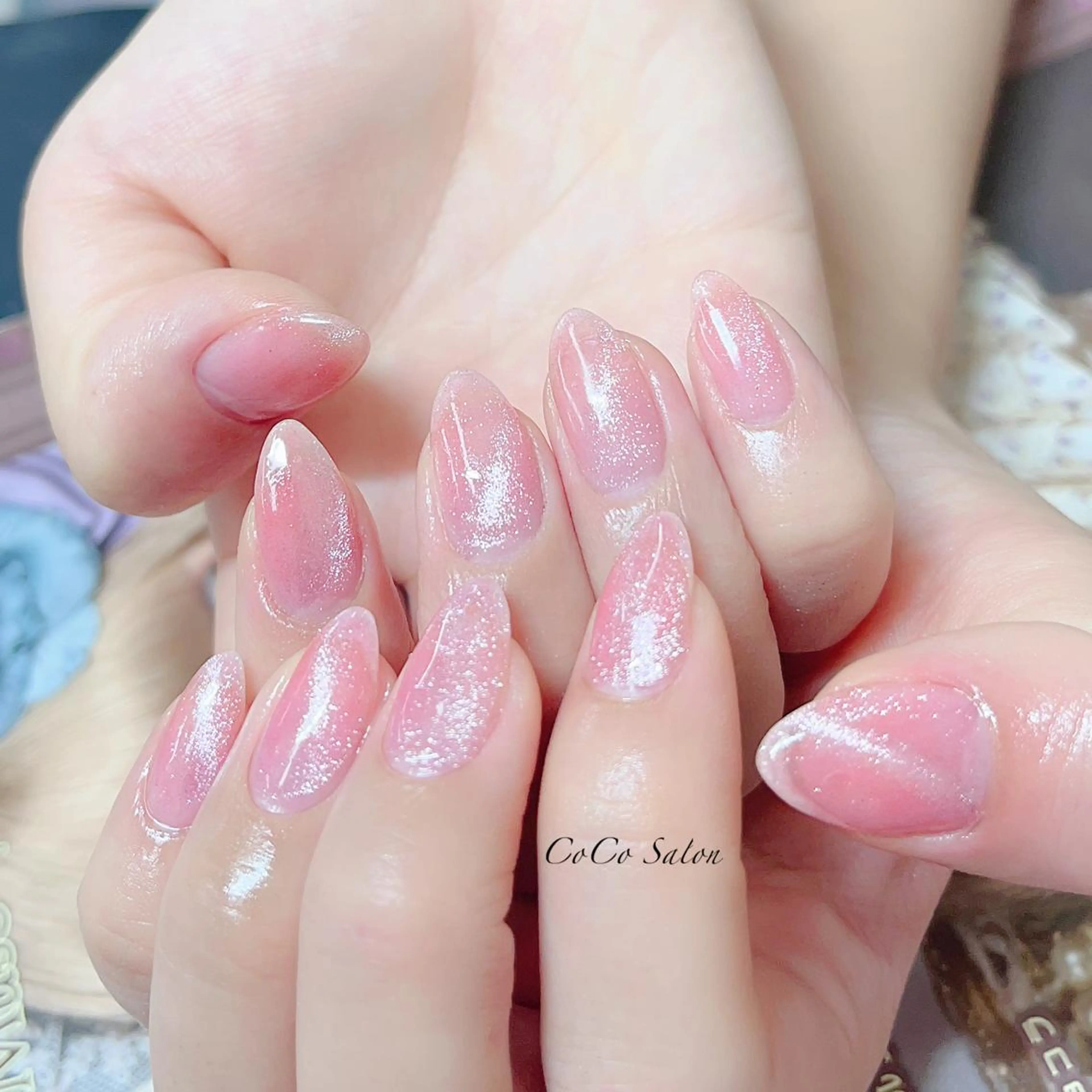 【大人気】マグネットネイル+ケア付き+キューティクルオイル付きの写真