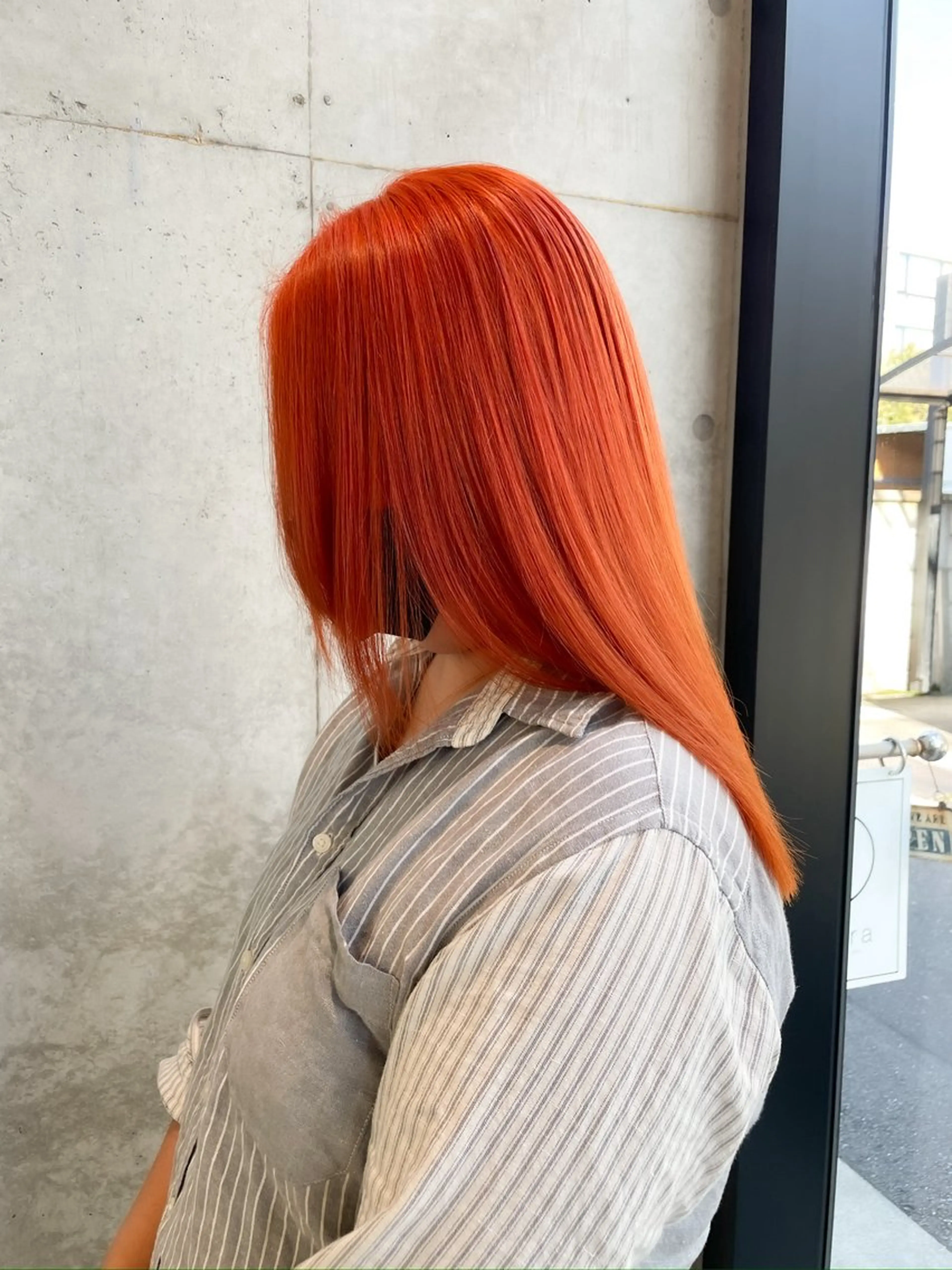 ミディアム カラー ヘアアレンジ ミニボブ/ブリーチ 🌈MISATOのヘアスタイル