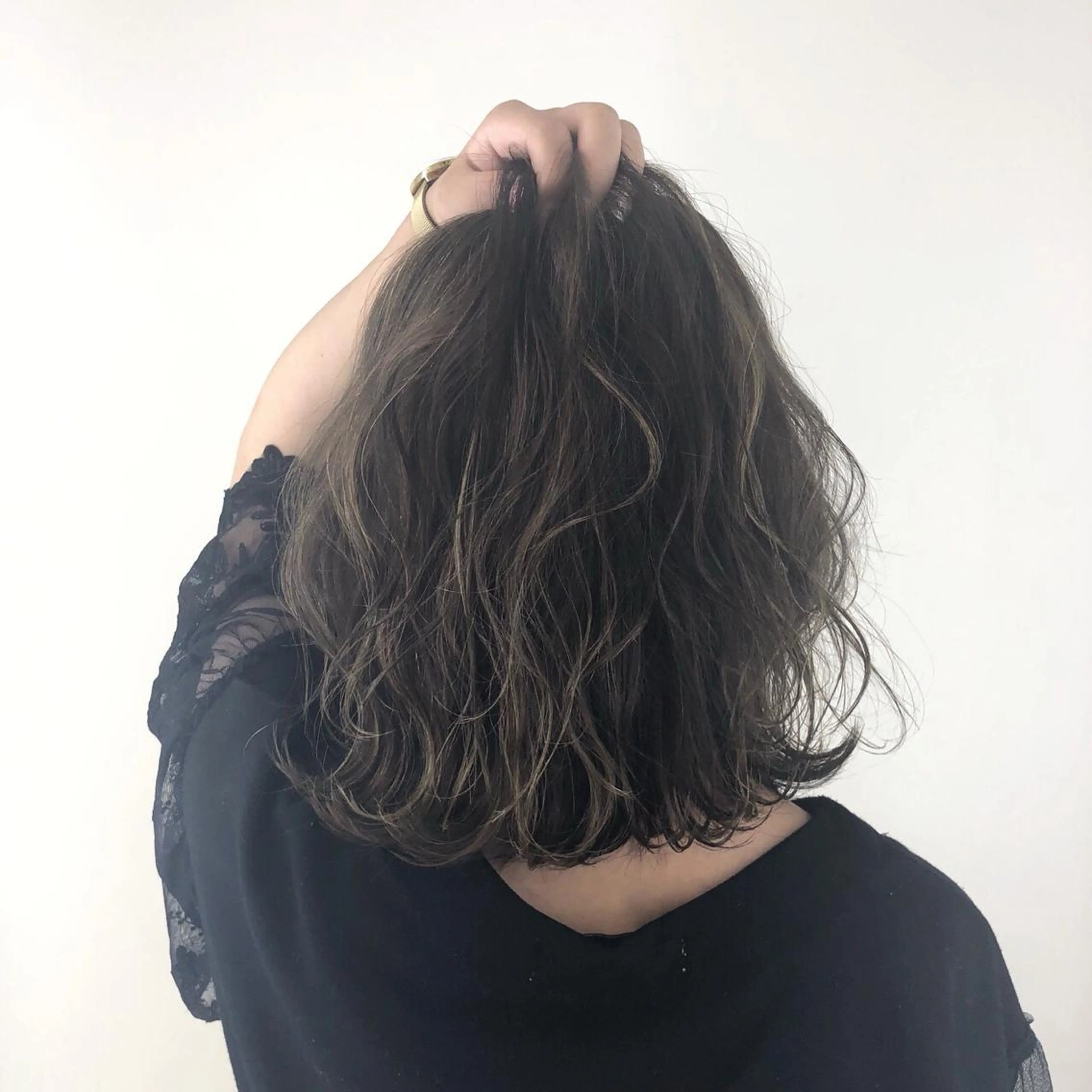 ミディアム カラー レイヤー,ボブ / 彩未のヘアスタイル