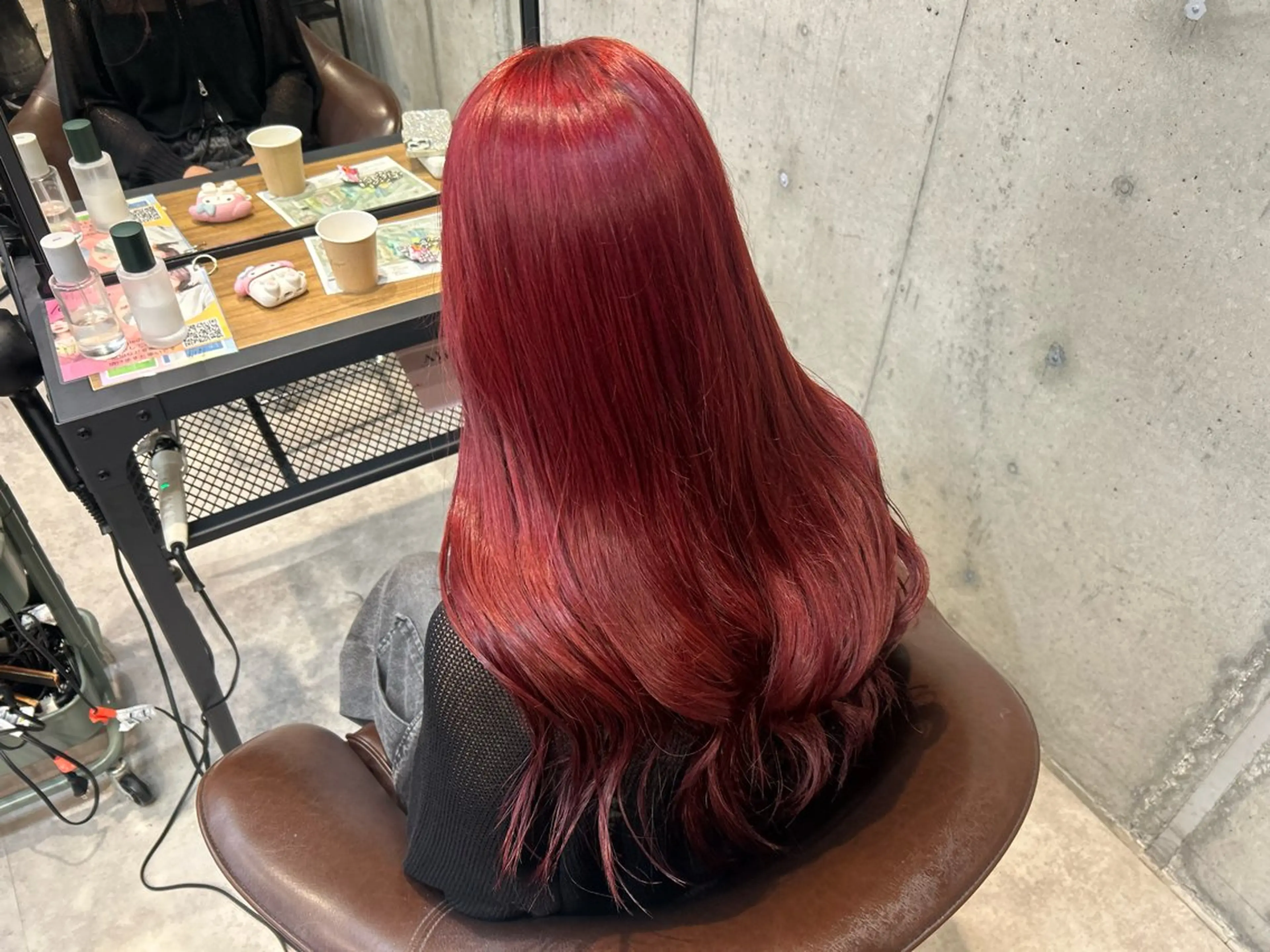 ロング カラー ヘアカラー トリートメント モテ艶カラー/ KaRin👼🏻のヘアスタイル