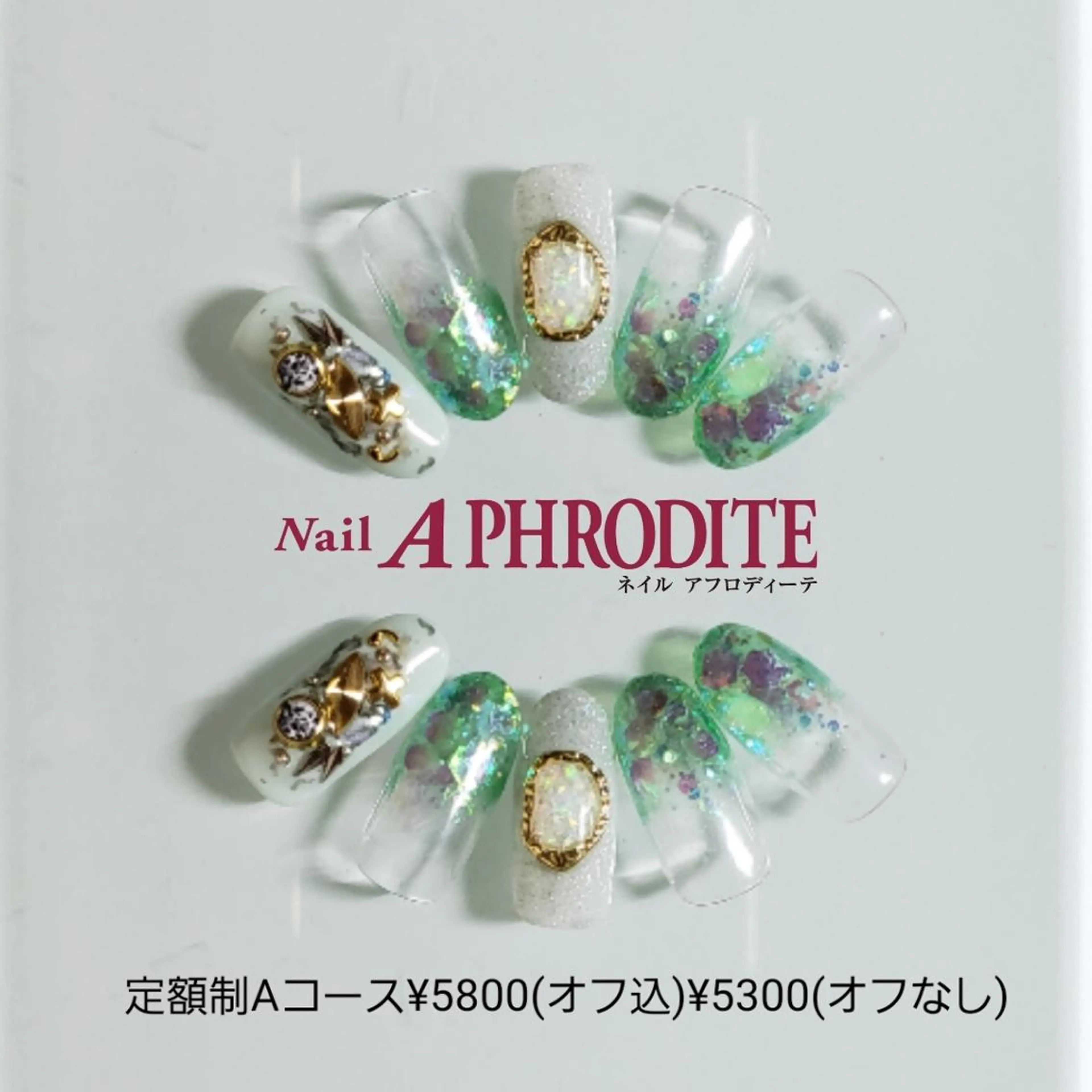 ネイル 持ち込み ハンドネイル Nail  Aphroditeのネイルデザイン