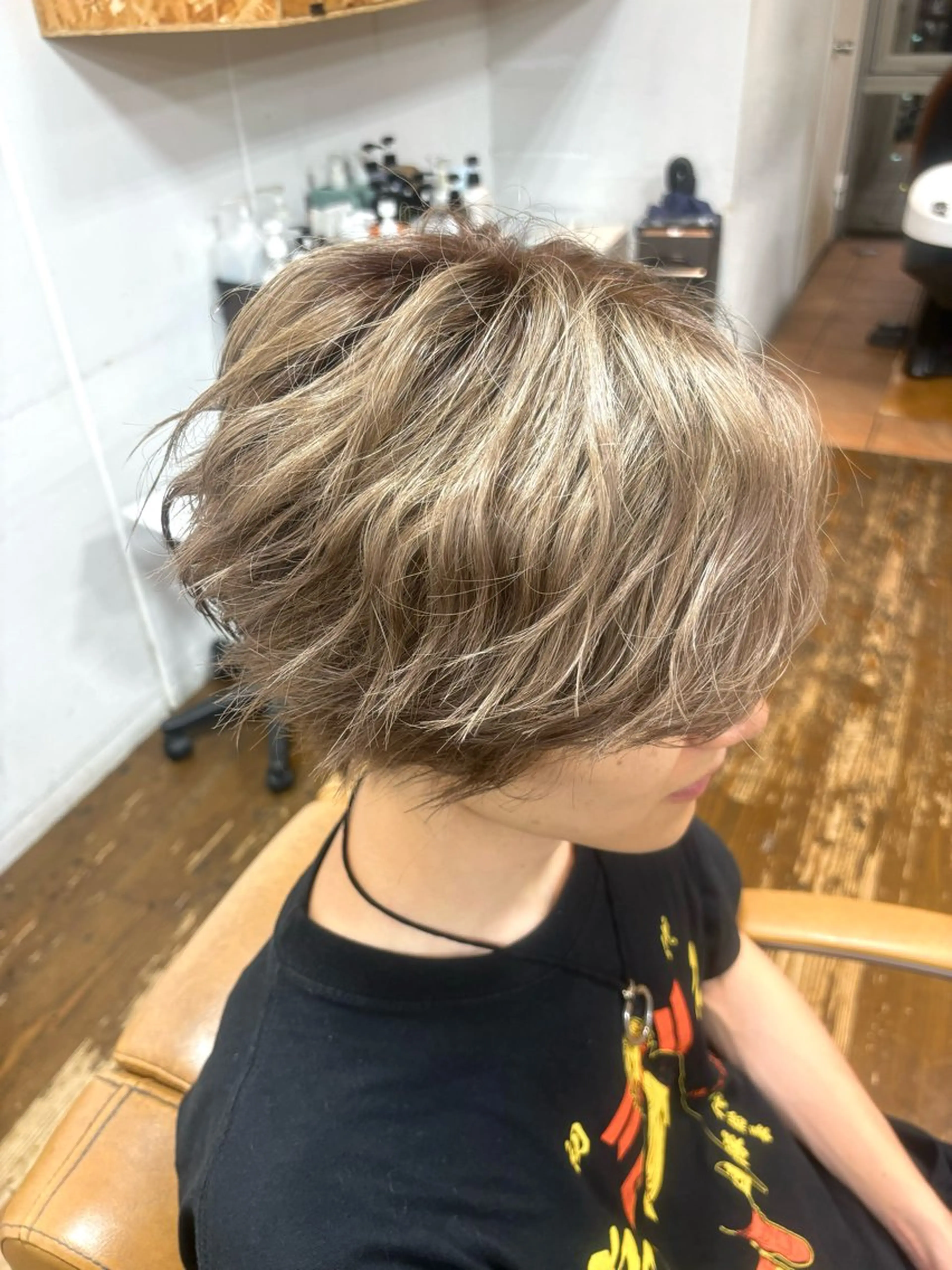 カラー げんば ななのヘアスタイル