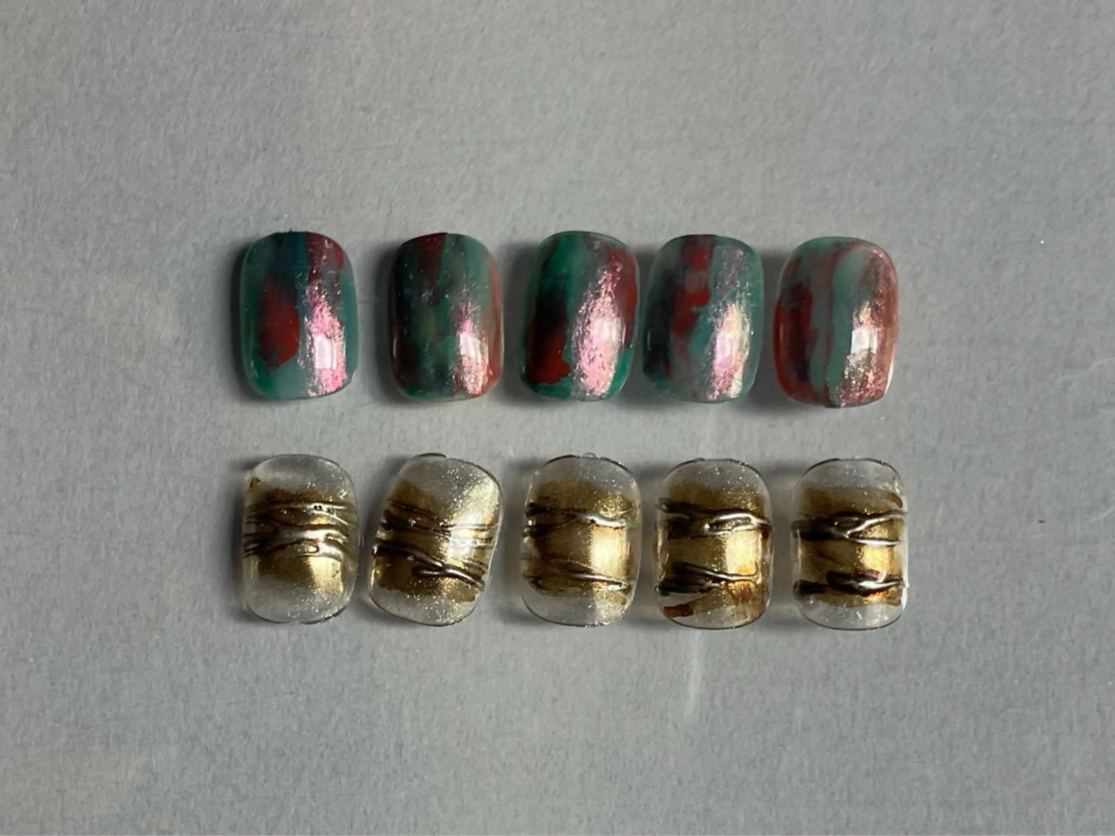 ショート ハンドネイル フットネイル @Unica_ honmachiのネイルデザイン