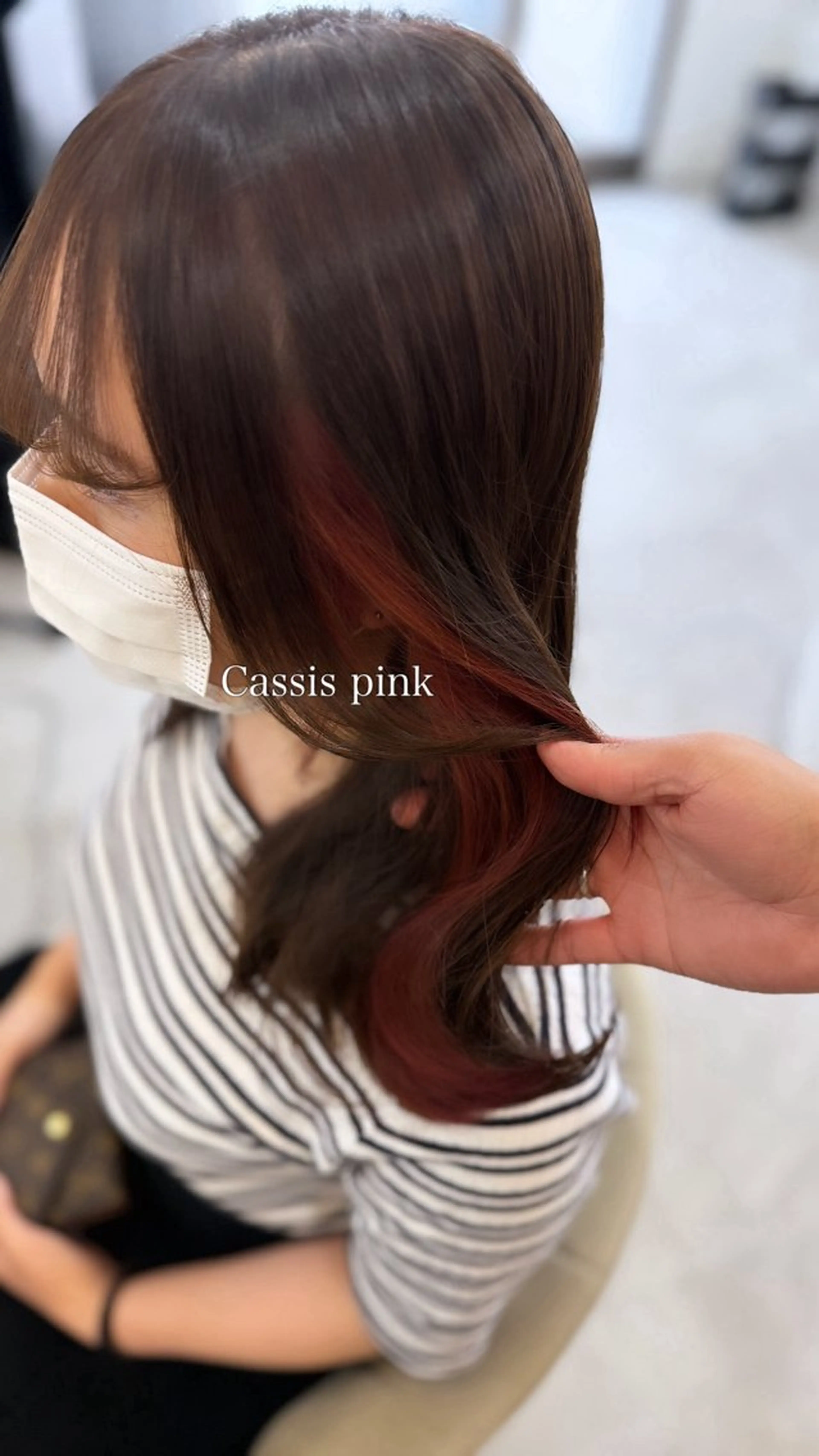 ミディアム カラー ヘアカラー 池袋メンズ指名率 No.1飯塚✂️のヘアスタイル