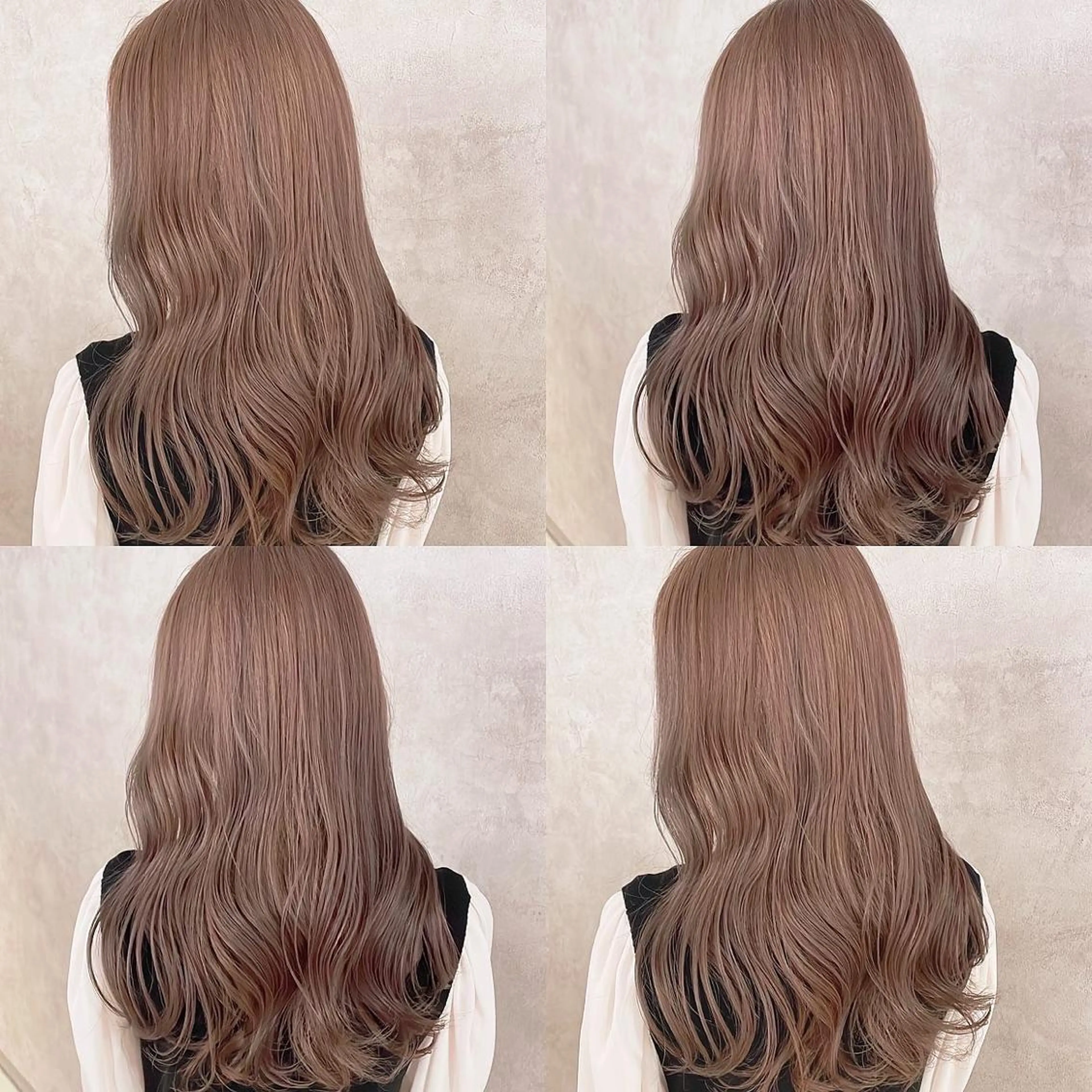 ロング カラー ベージュカラー ヘアカラー トリートメント 渋谷:インナーカラー ／🍒エリカ🍒のヘアスタイル