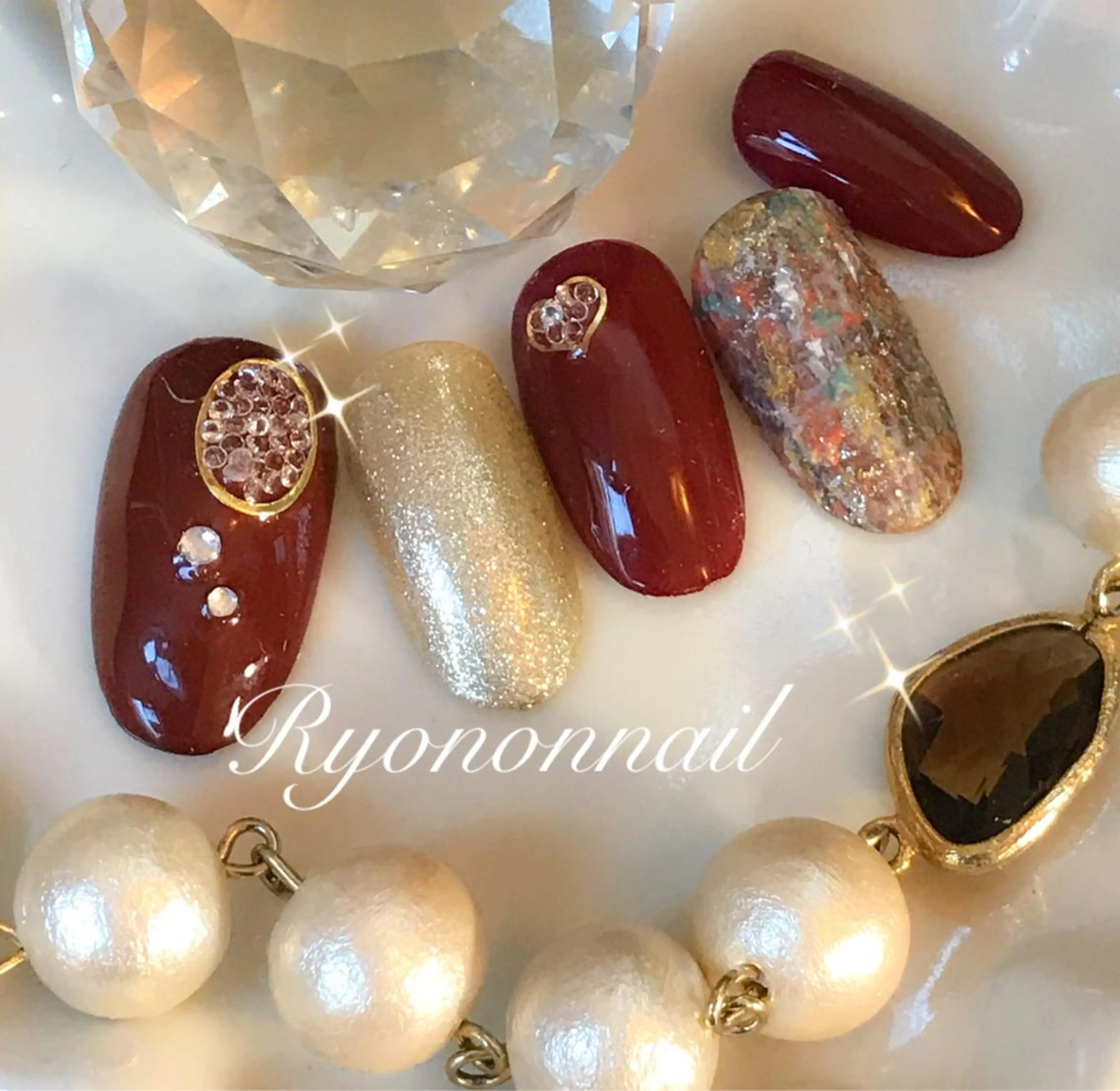 ネイル Ryononnail(リョノンネイル)所属・Ryononnail 上谷典子のネイルデザイン