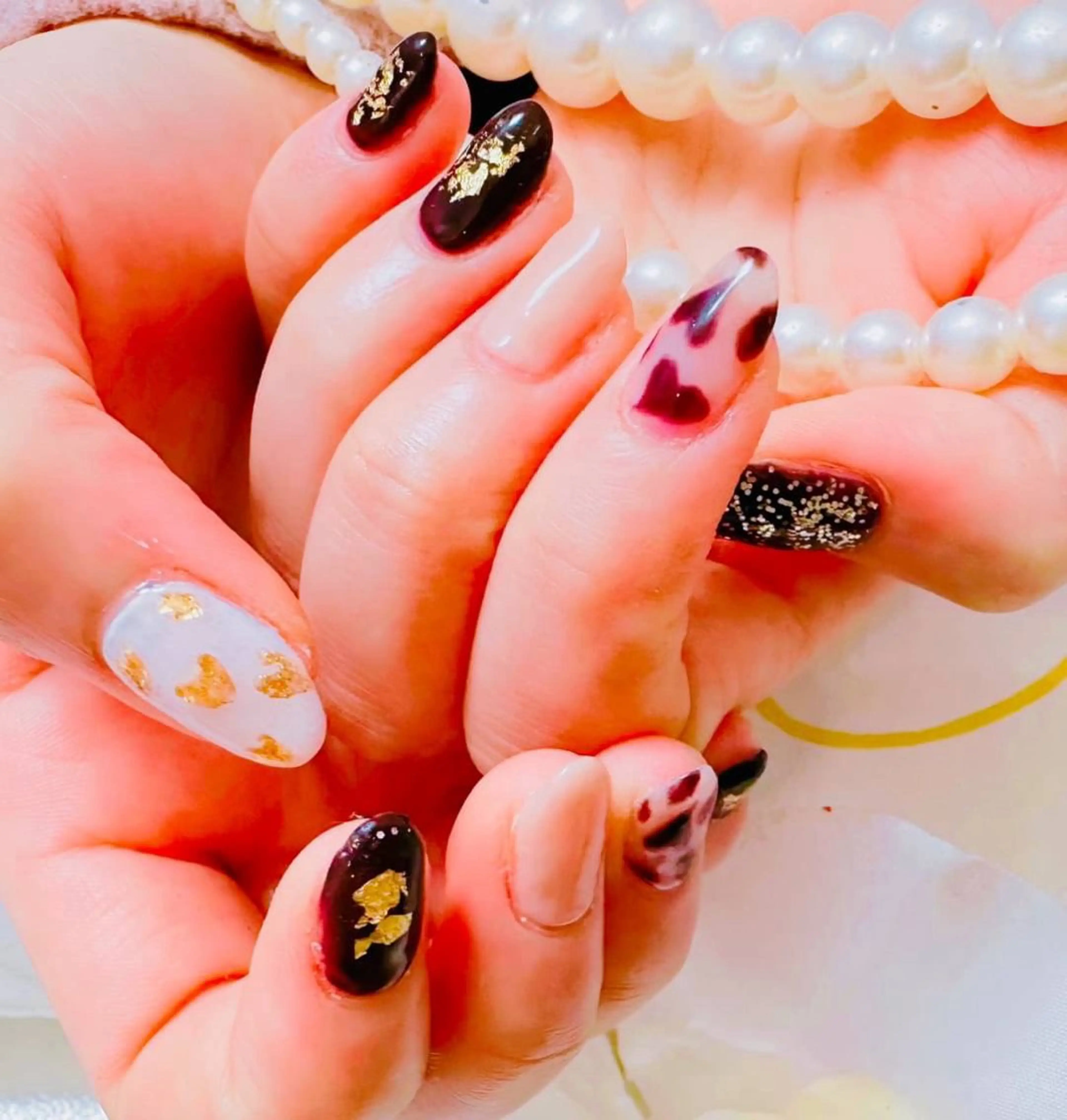 ネイル ジェルネイル 持ち込み パラジェル シンプルネイル LUCIA(ルシア）所属・LUCIA 南柏ネイルサロンのネイルデザイン