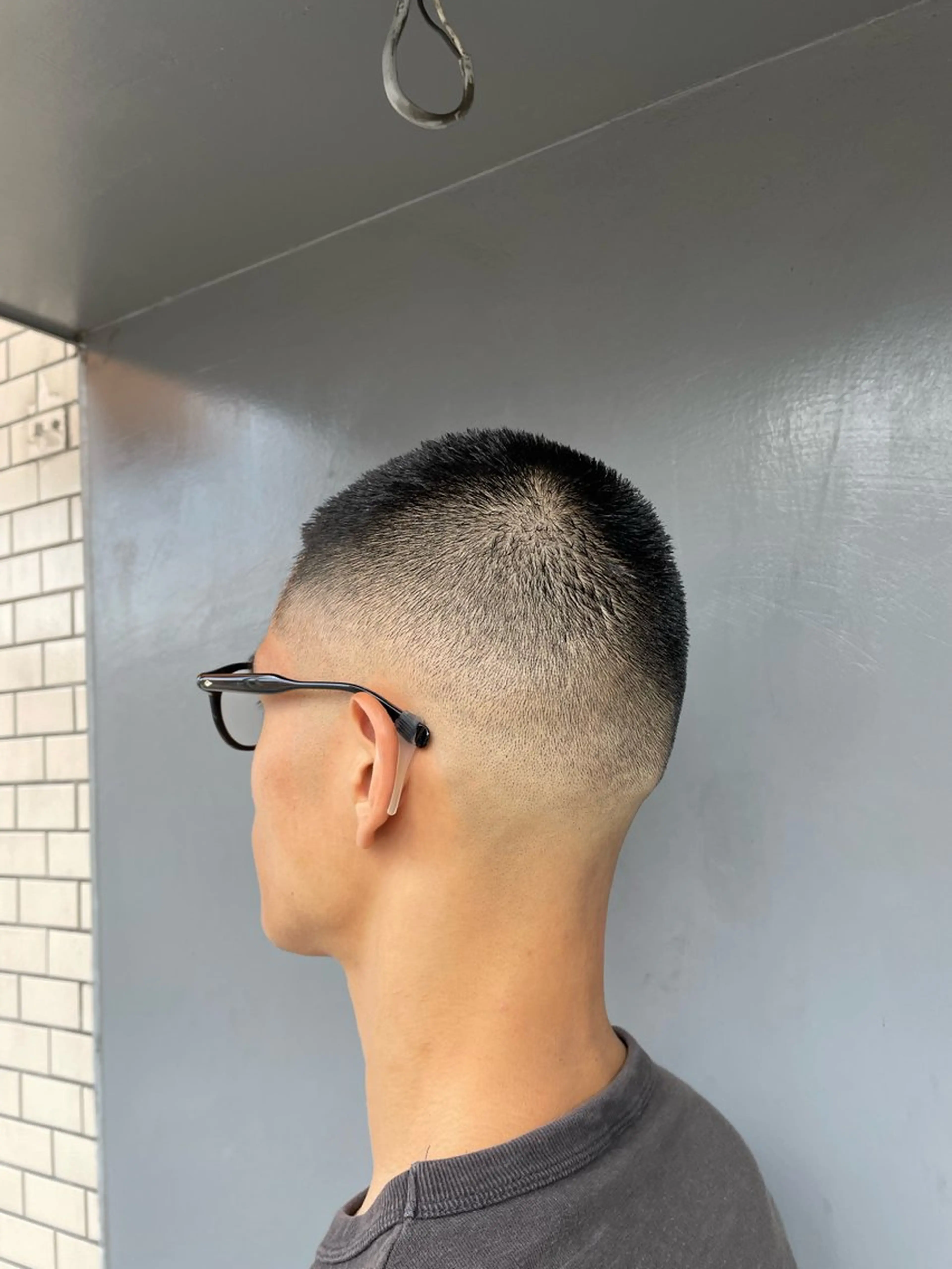 ショート メンズ フェードカット FADE&LINE登戸店所属・🔥メンズ専門 美容師🔥 柳澤陵心のヘアスタイル