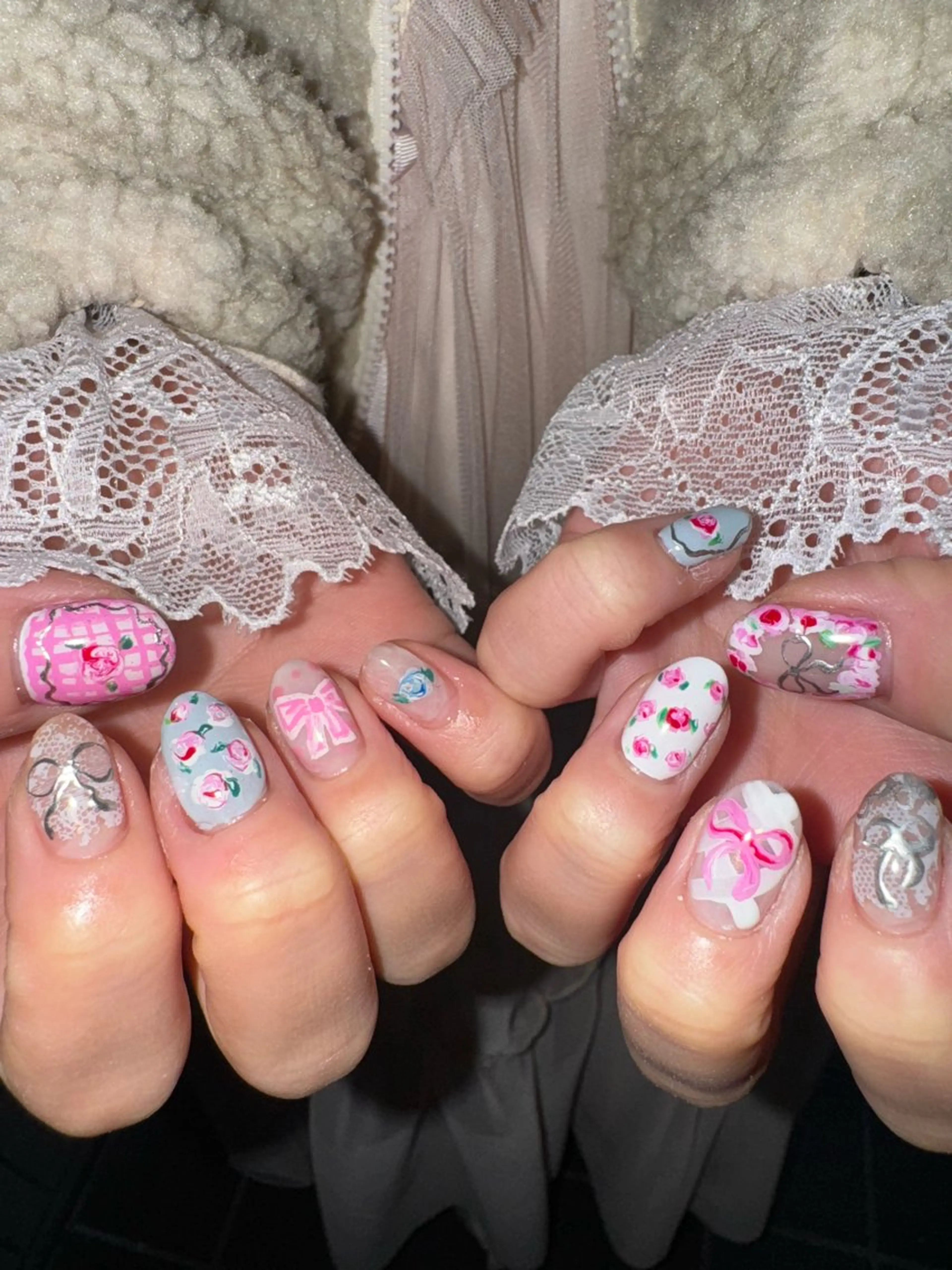 ネイル アートネイル MITSUKI🪡 海外/個性派/ロングのネイルデザイン