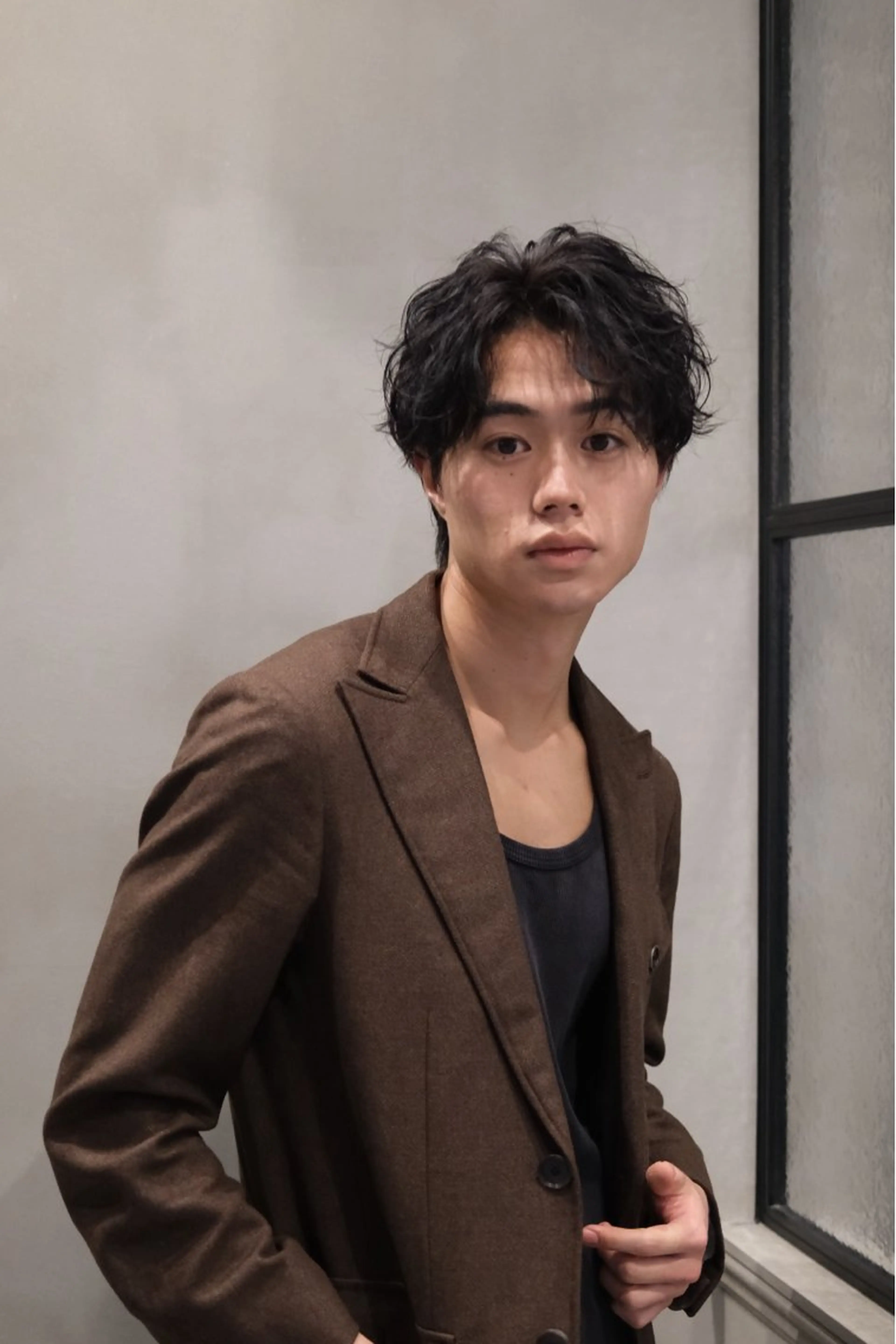 ショート ヘアアレンジ メンズ 【池袋メンズ特化】 金本佐介のヘアスタイル