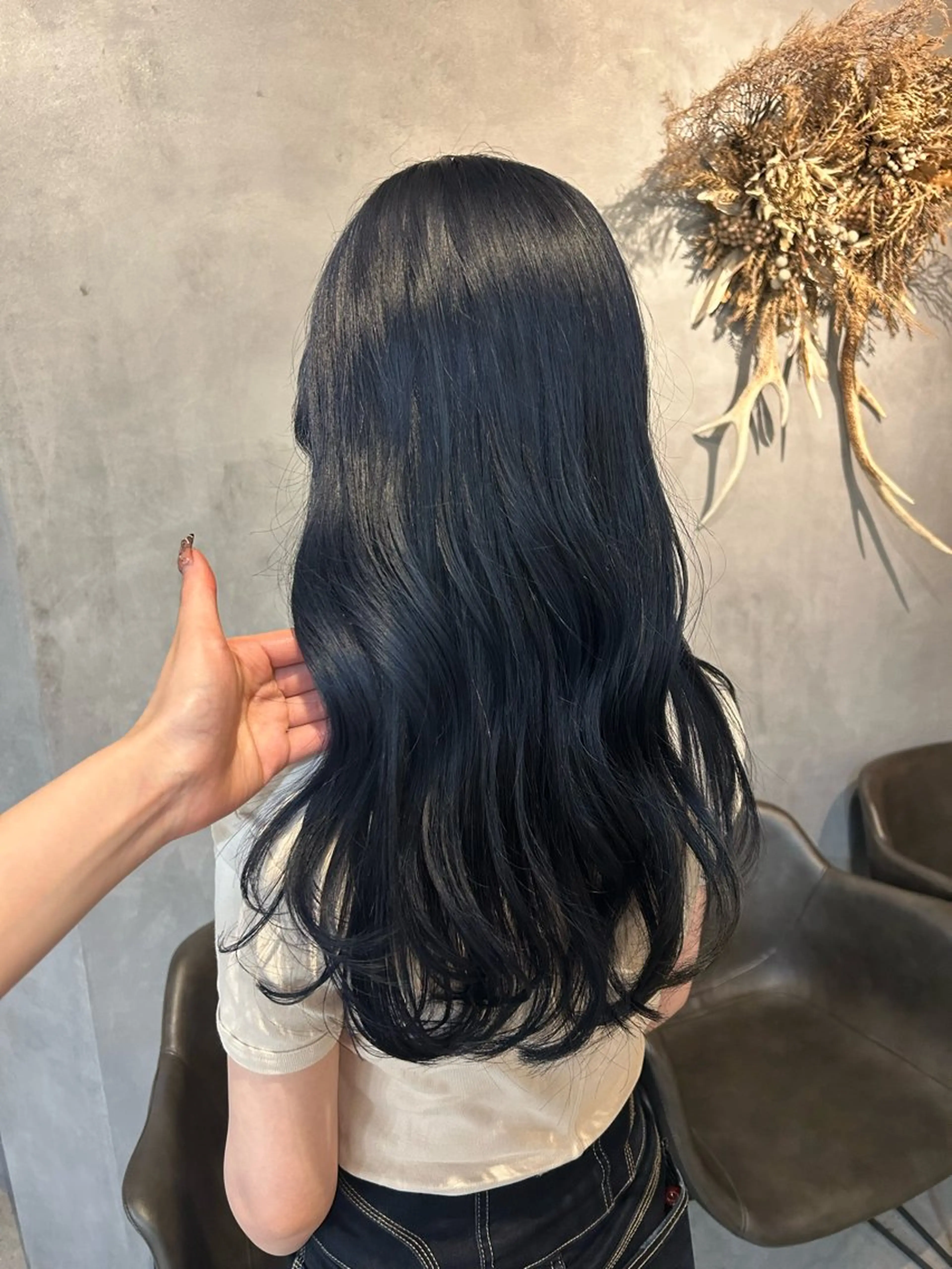 ロング カラー ヘアカラー Lolonois野田 ヒガシ カイリ🐬のヘアスタイル