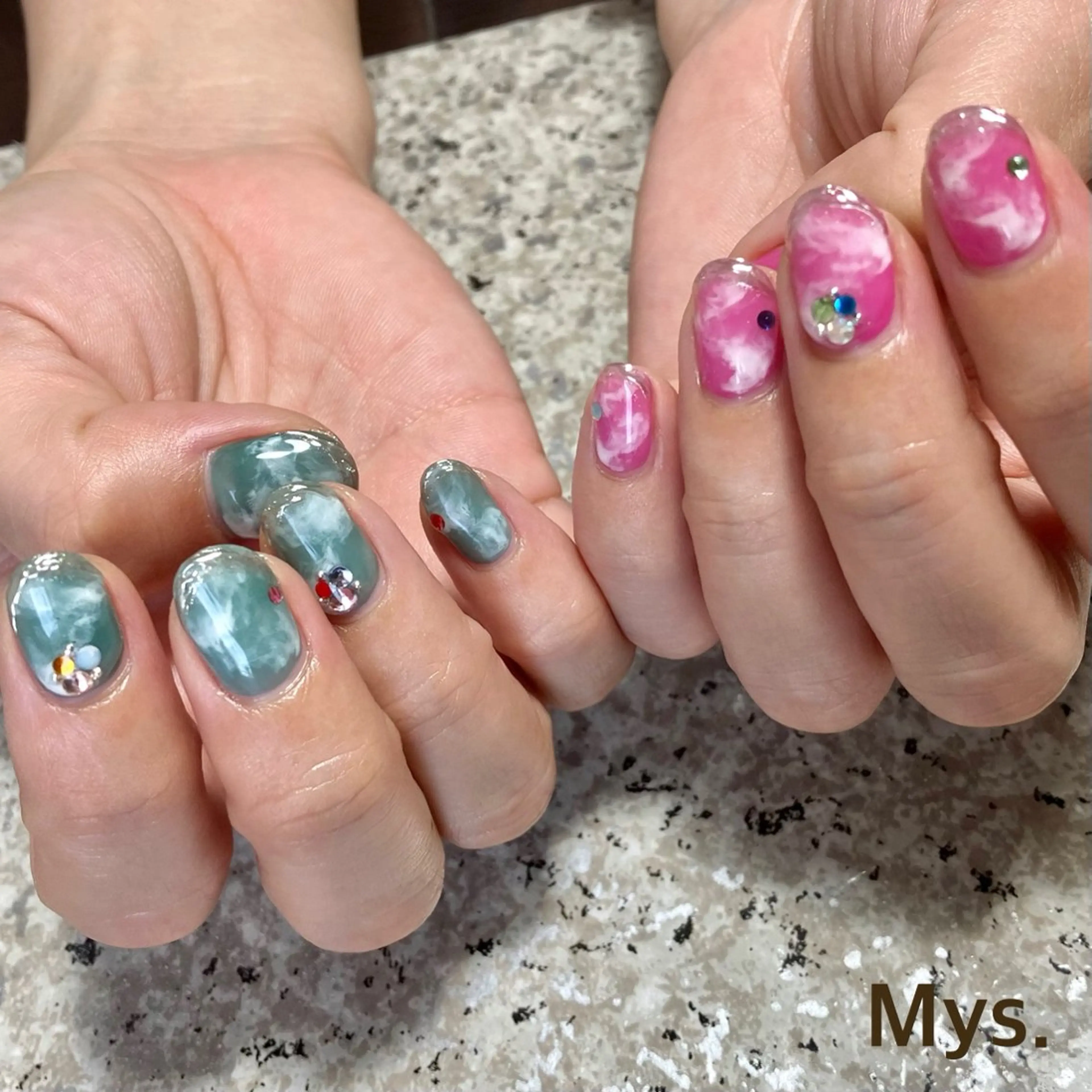 ネイル ハンドネイル Mys. 三上紗紀のネイルデザイン