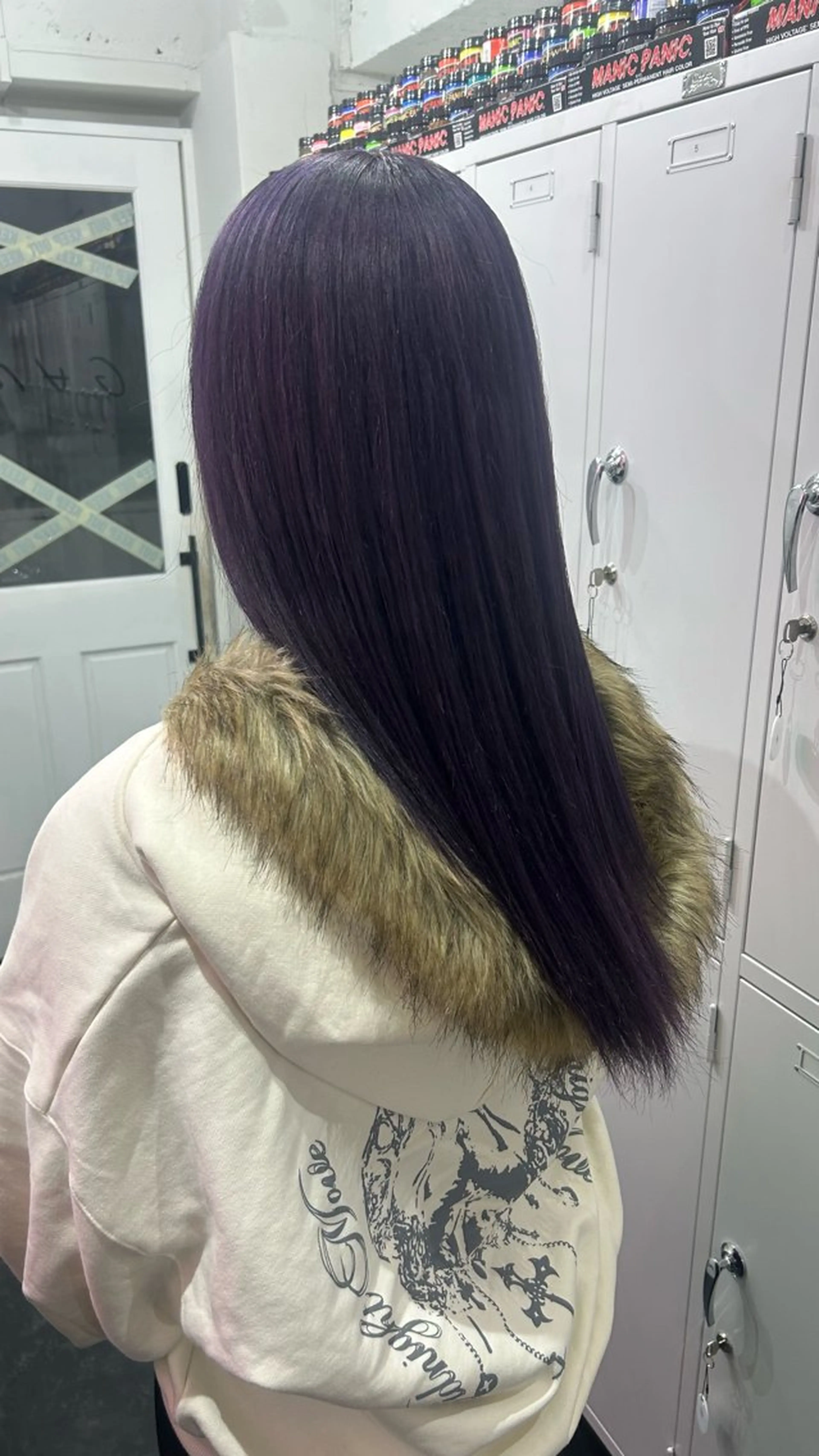 ロング ヘアカラー 🪼モモカ/デザイン ハイトーン🪼⟡.·のヘアスタイル