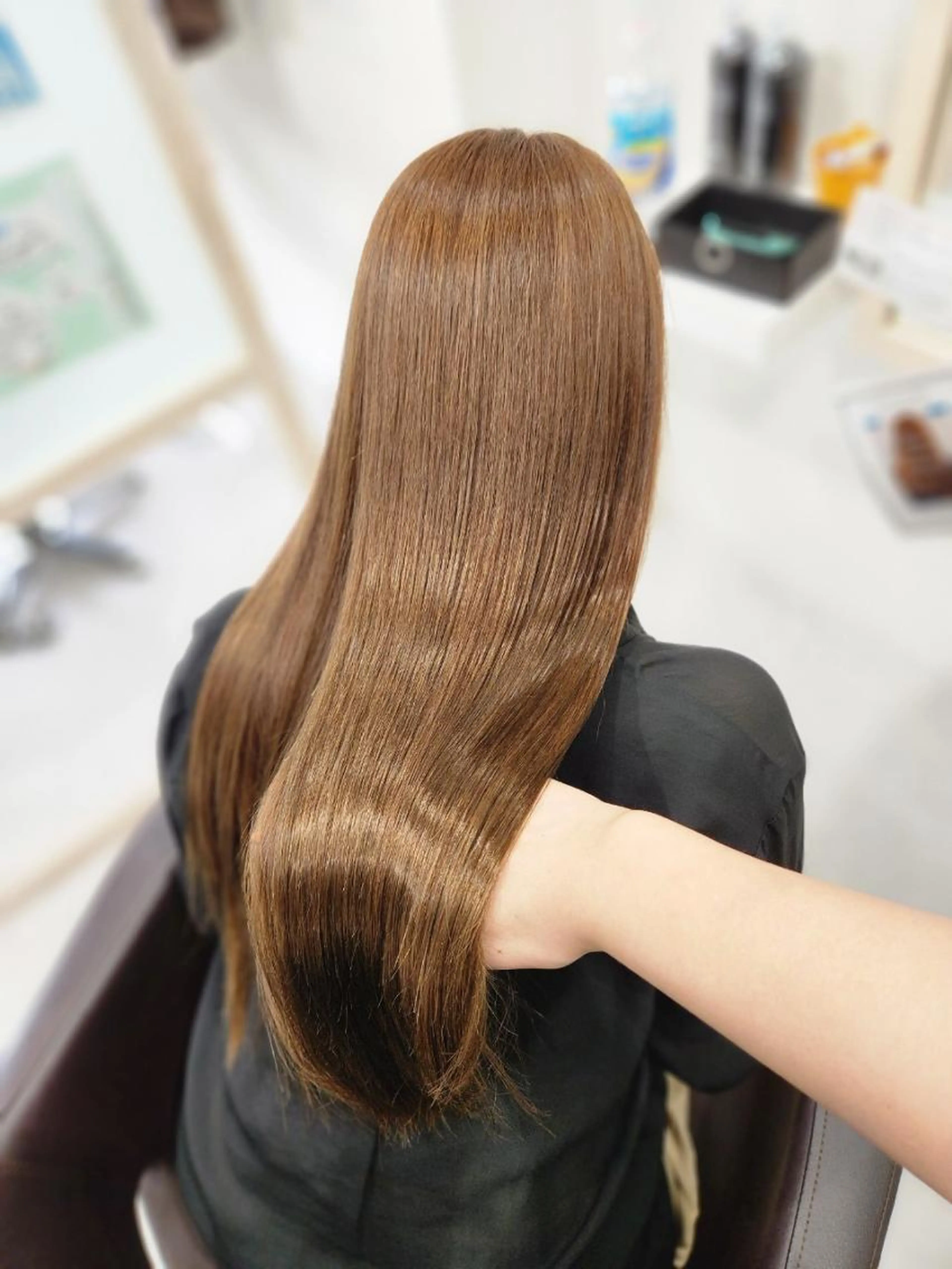 ”パーソナルカラー調合師”の🪞似合わせワンカラー＆髪質改善トリートメント🪞✨の写真