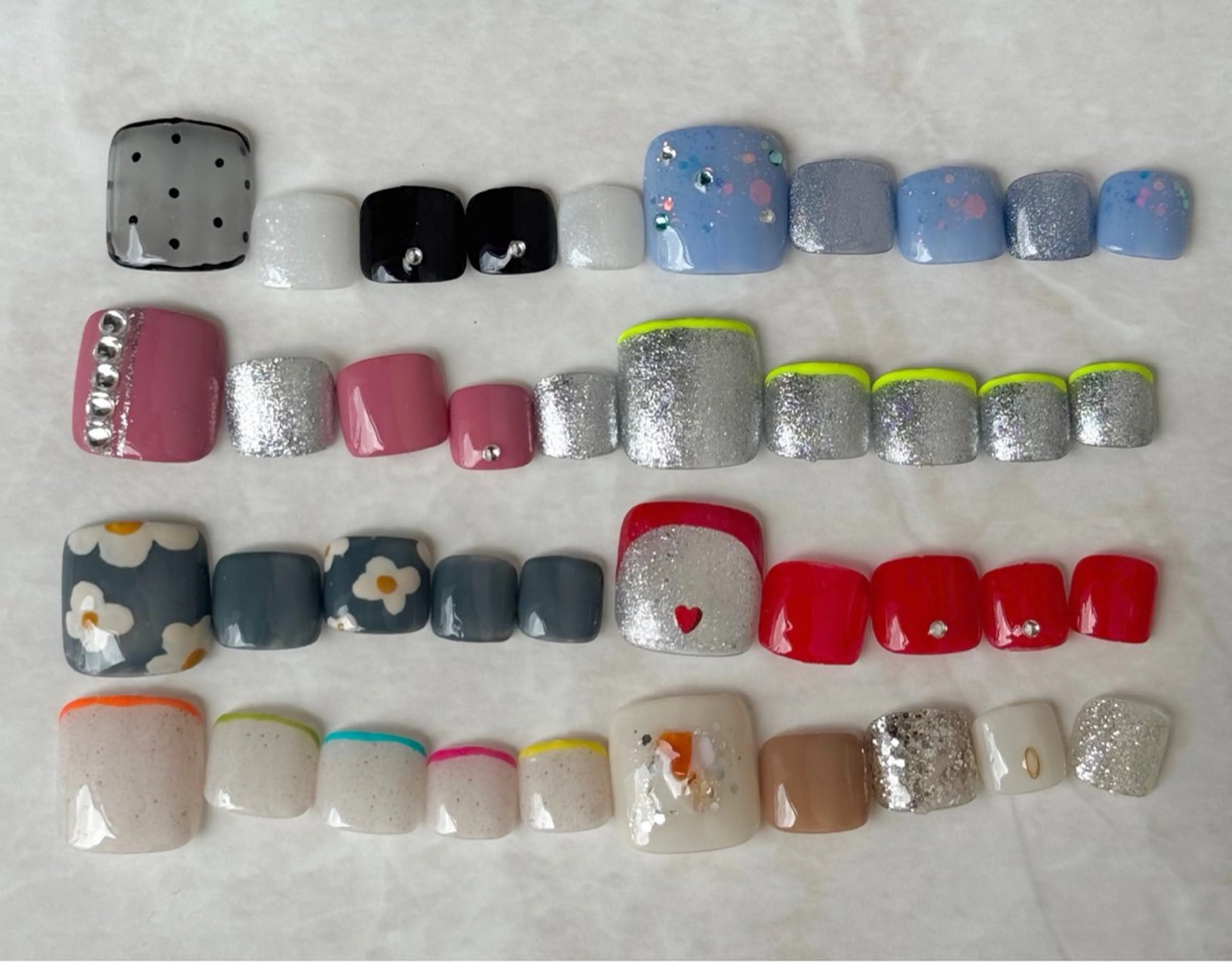 【フット】オフなしデザインの写真