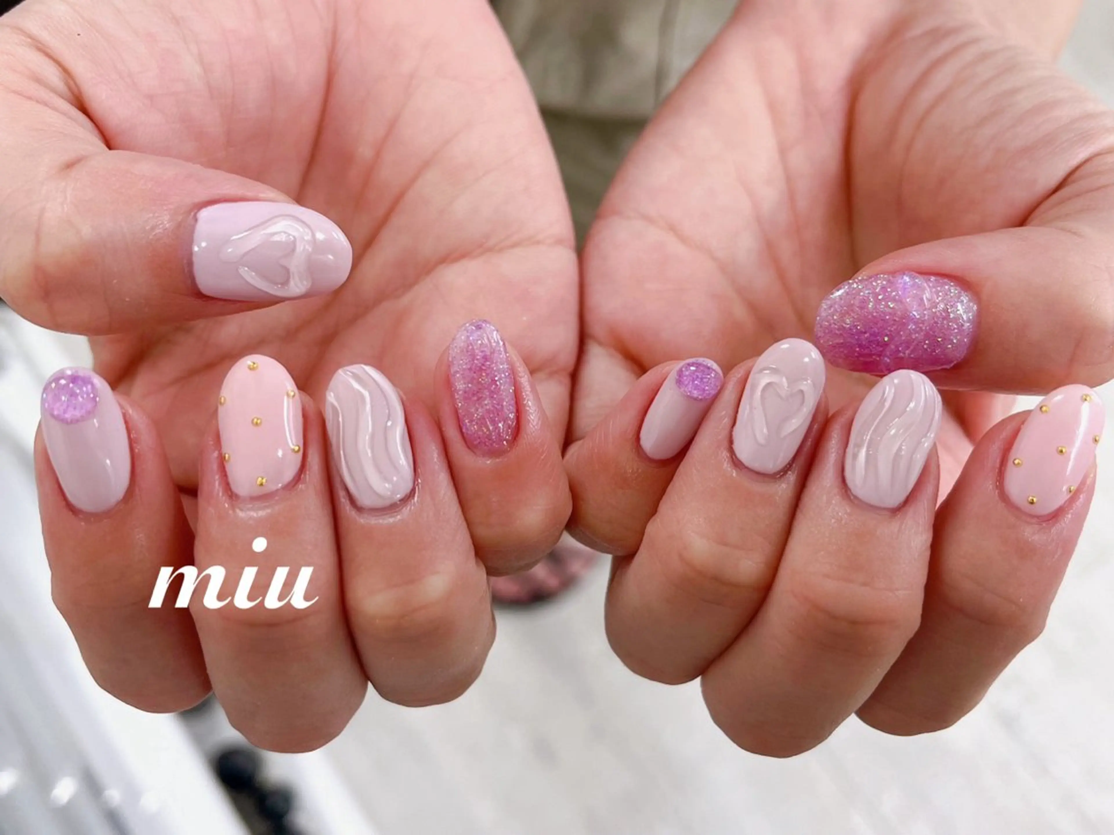 ネイル miu nail 🐾mihoのネイルデザイン