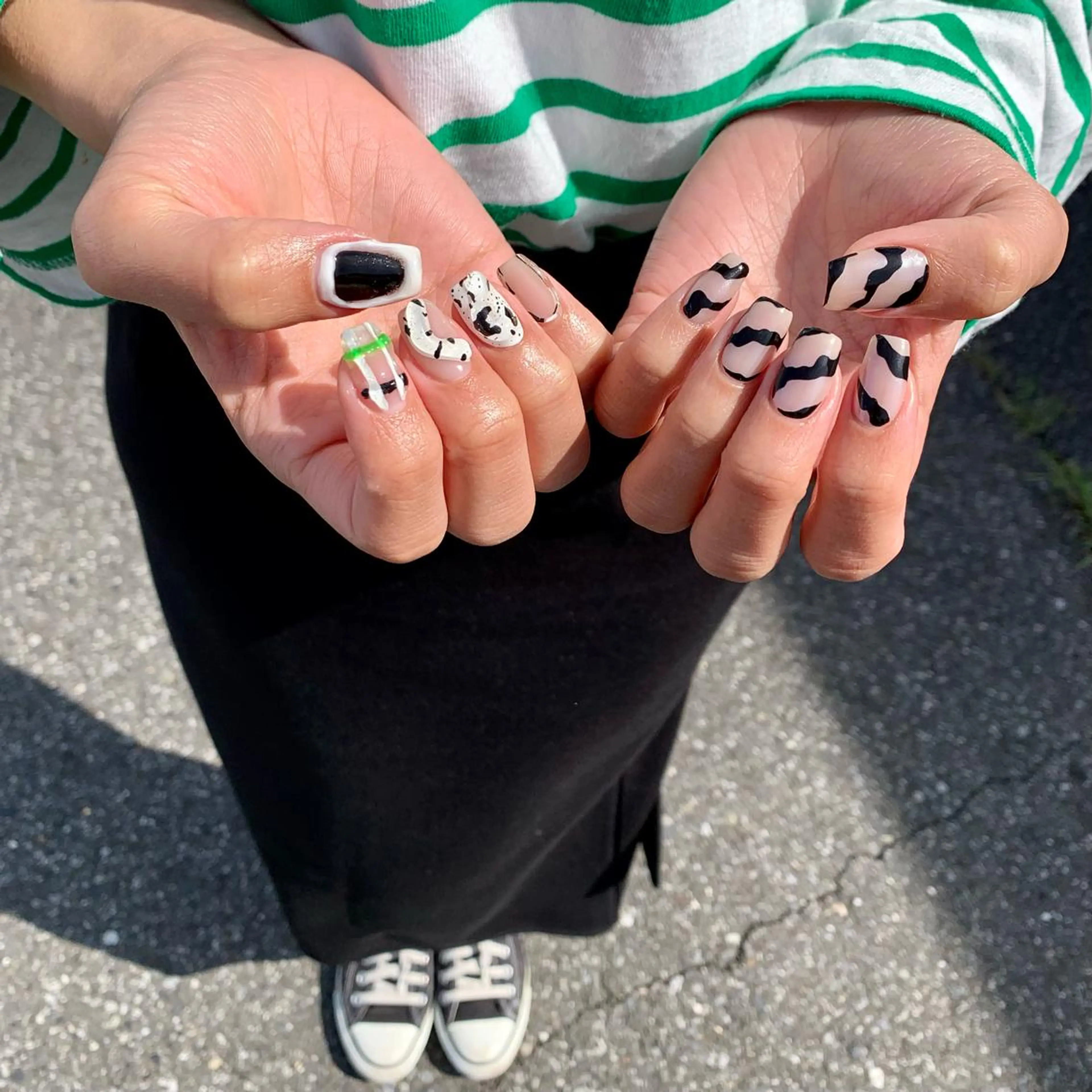 ネイル 片野 菜々のネイルデザイン