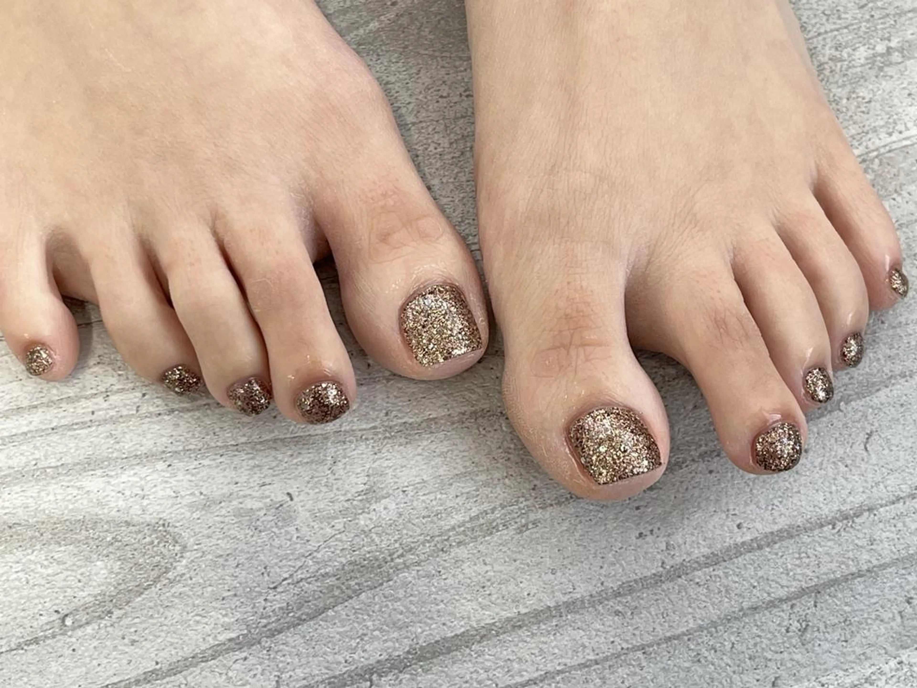 ネイル フットネイル ワンカラーネイル フットネイル ベターネイル 浅草橋のネイルデザイン