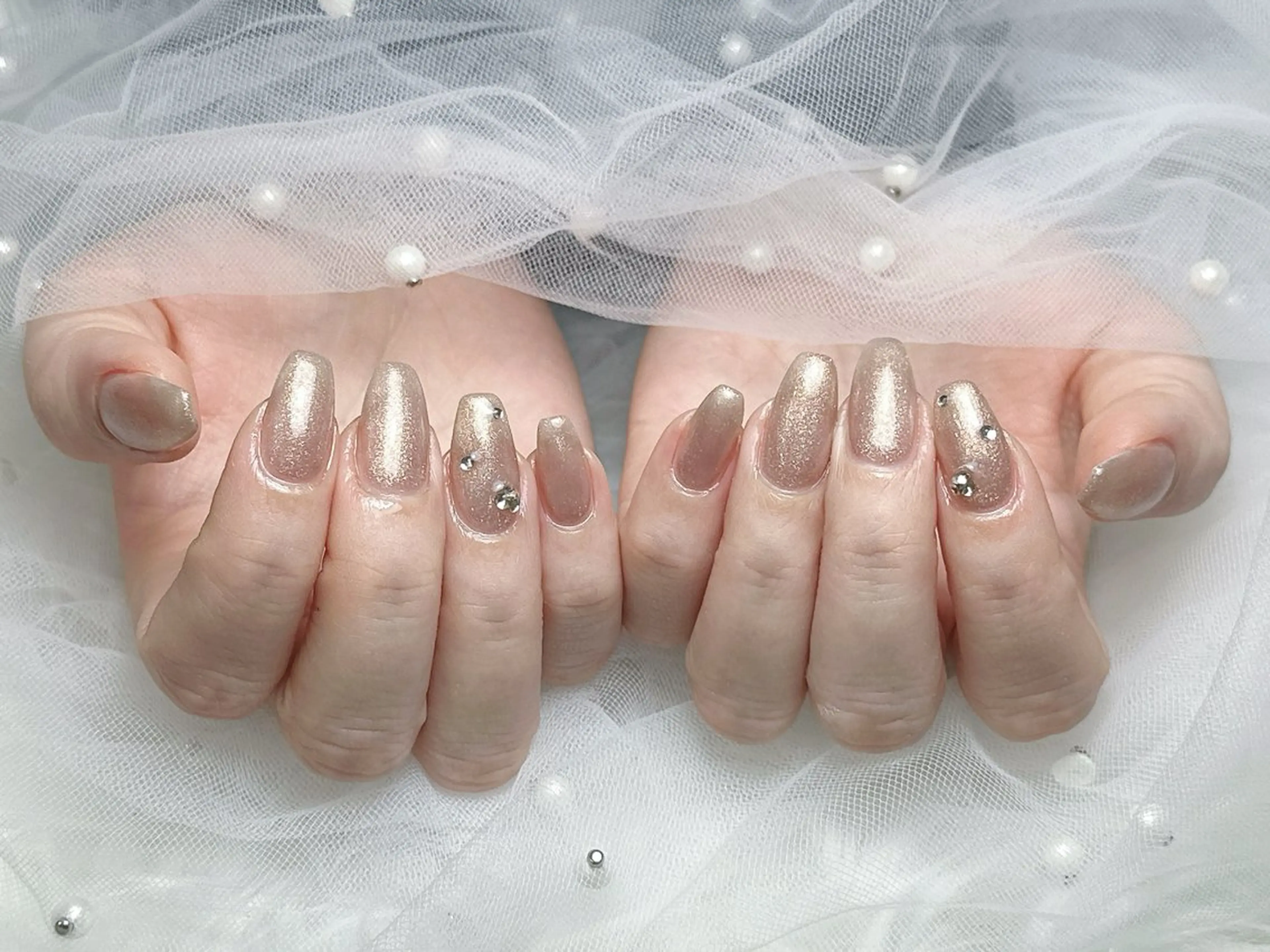 ネイル ハンドネイル 【Eclat ｴｸﾗ】nail＆beauty所属・Eclat〔ｴｸﾗ〕 MOEKA𝜗𝜚*のネイルデザイン