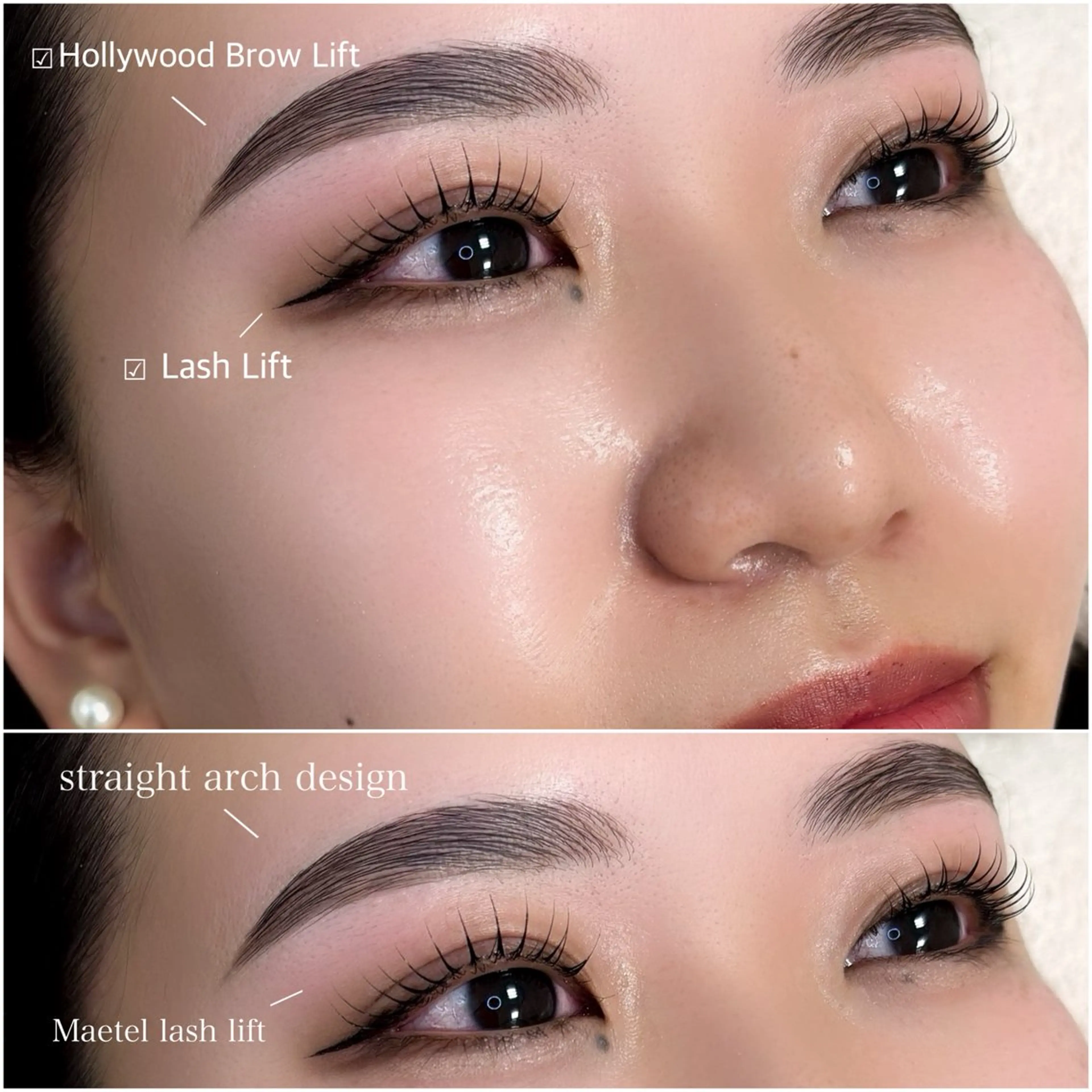 アイブロウ ハリウッドブロウリフト マツパ viviAiles ♡⃛ Ruiのマツエク・マツパデザイン