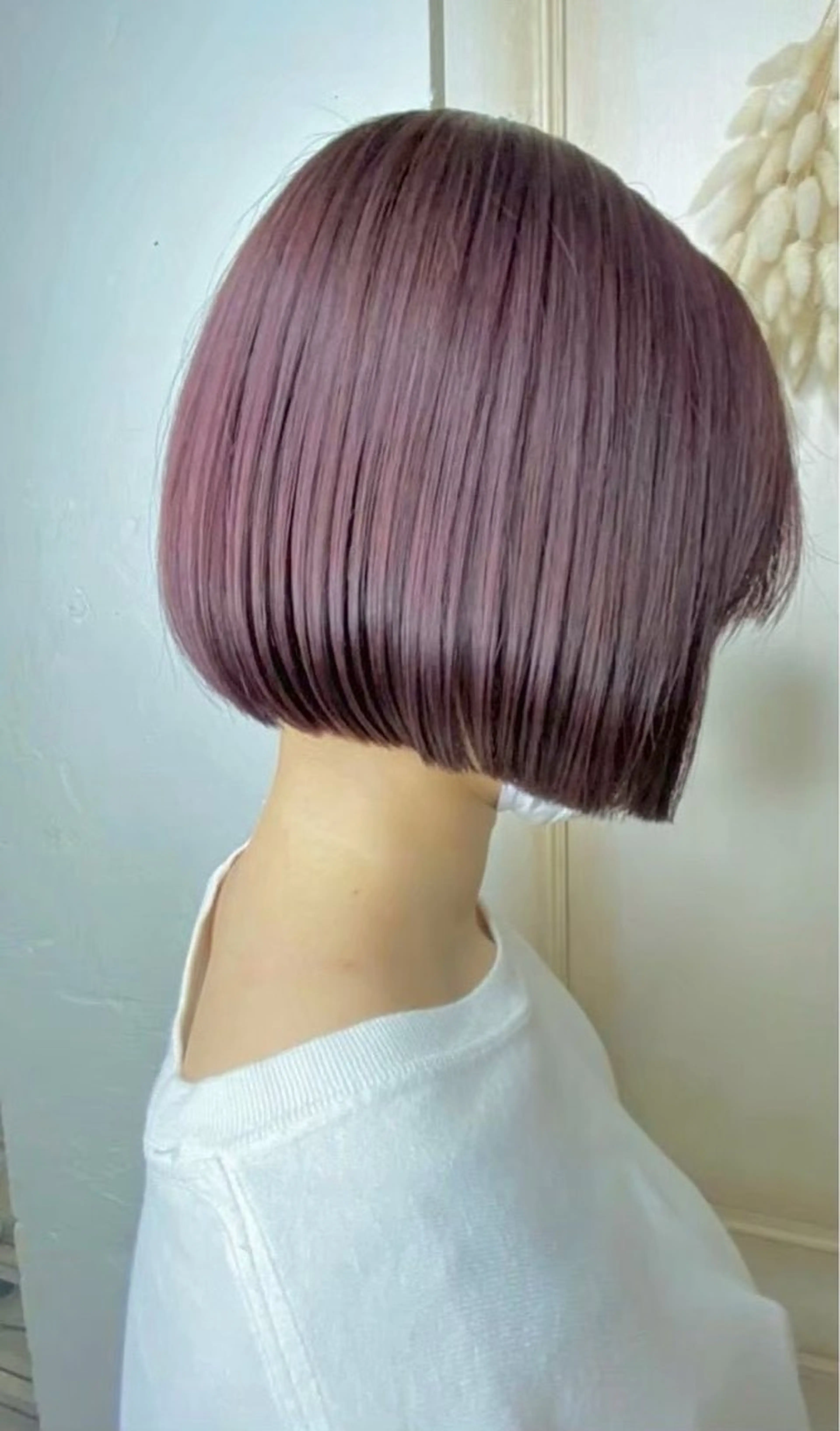 ショート ヘアカラー トリートメント 艶髪/ボブ/ レイヤー/まい🪽のヘアスタイル