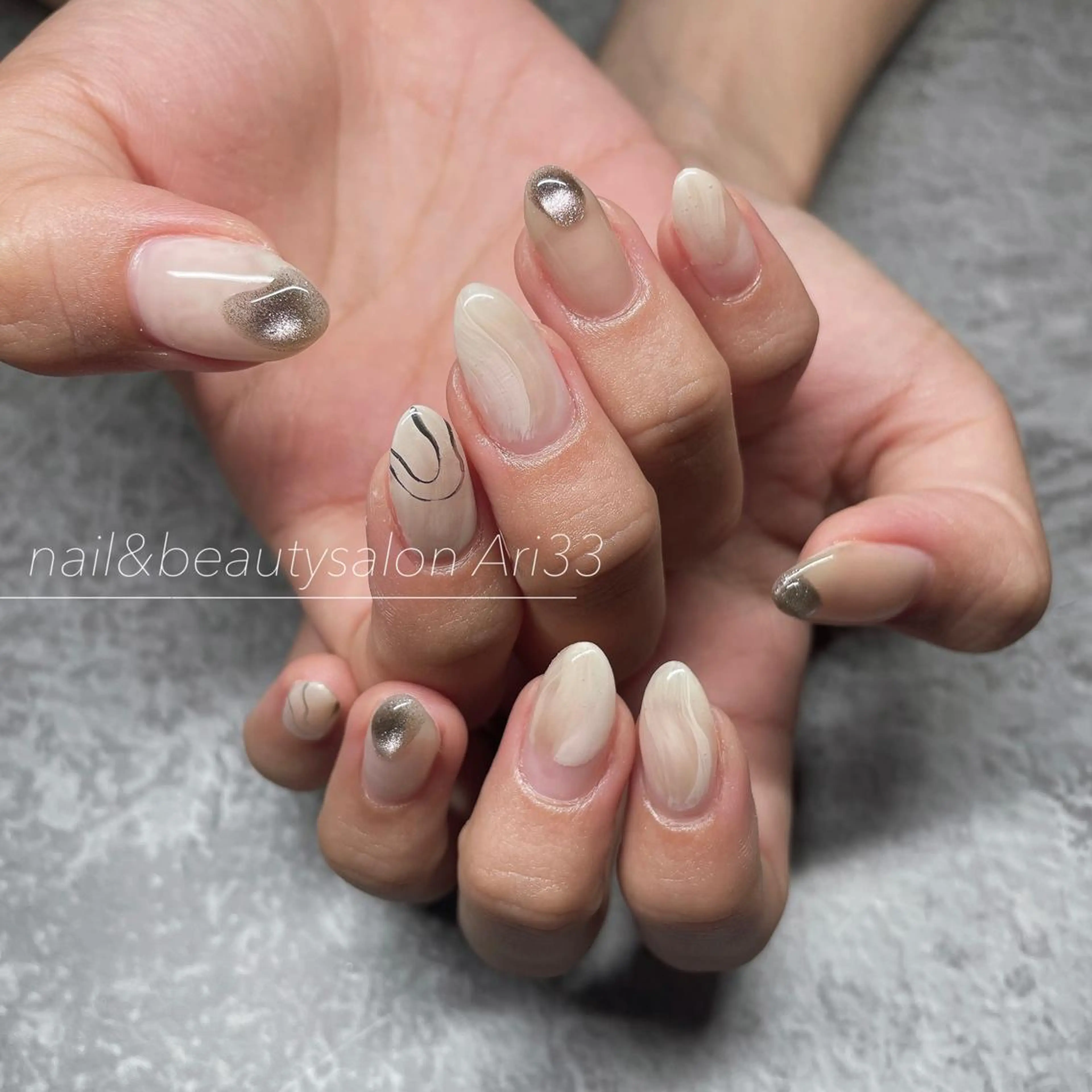 ネイル プライベートサロン Ari33nailのネイルデザイン