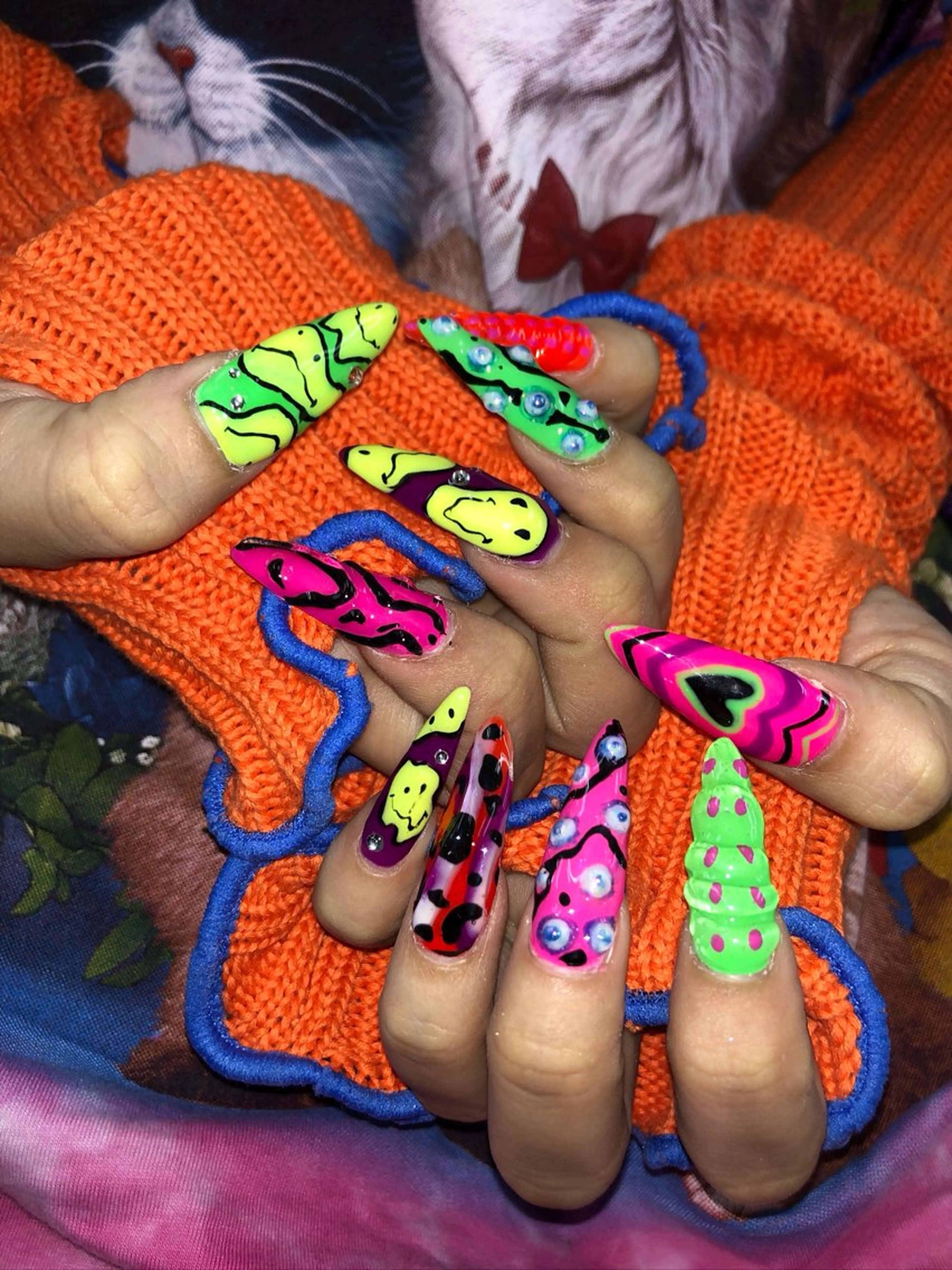 ネイル ハンドネイル MARUCHU SAE👽のネイルデザイン