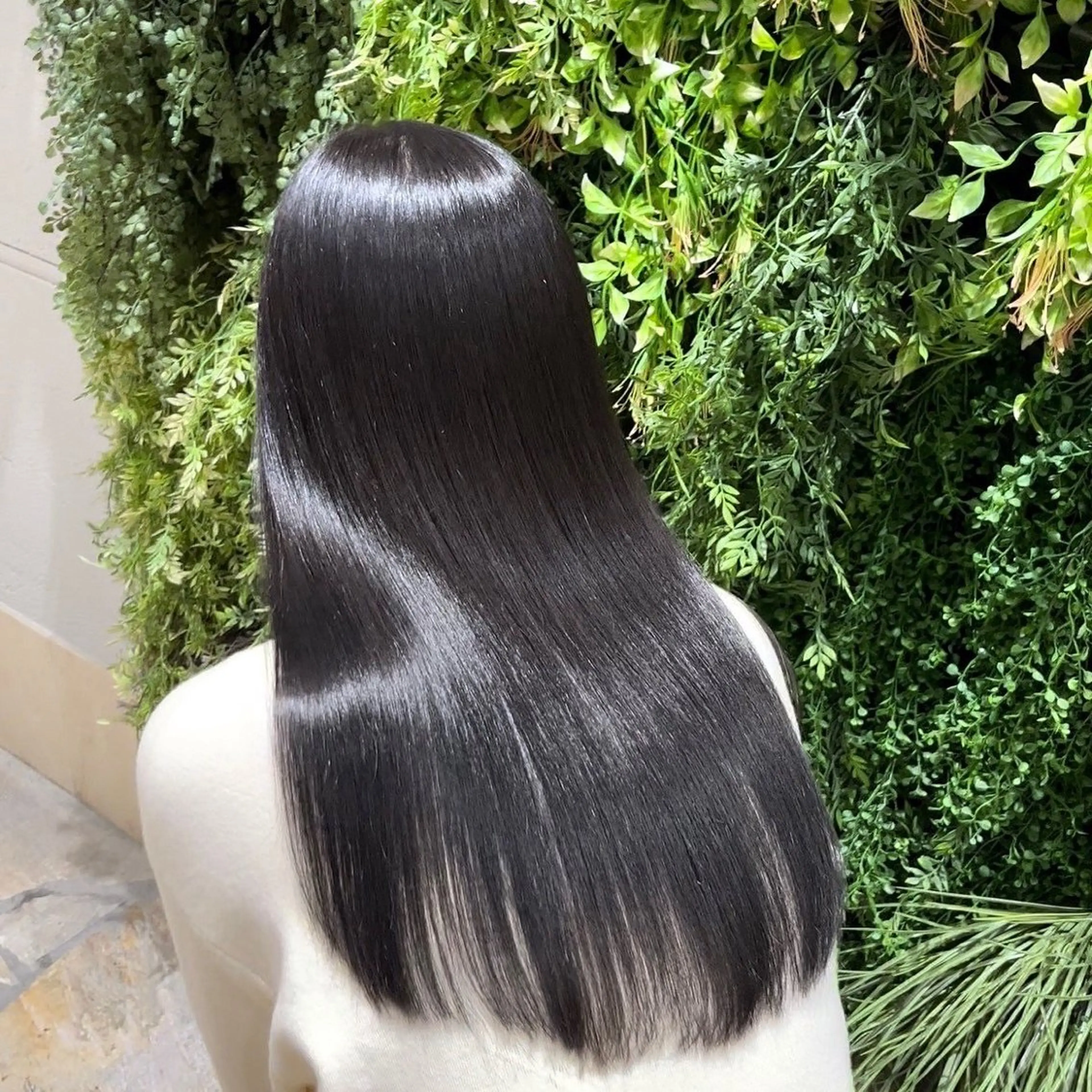 カット＋縮毛矯正の写真