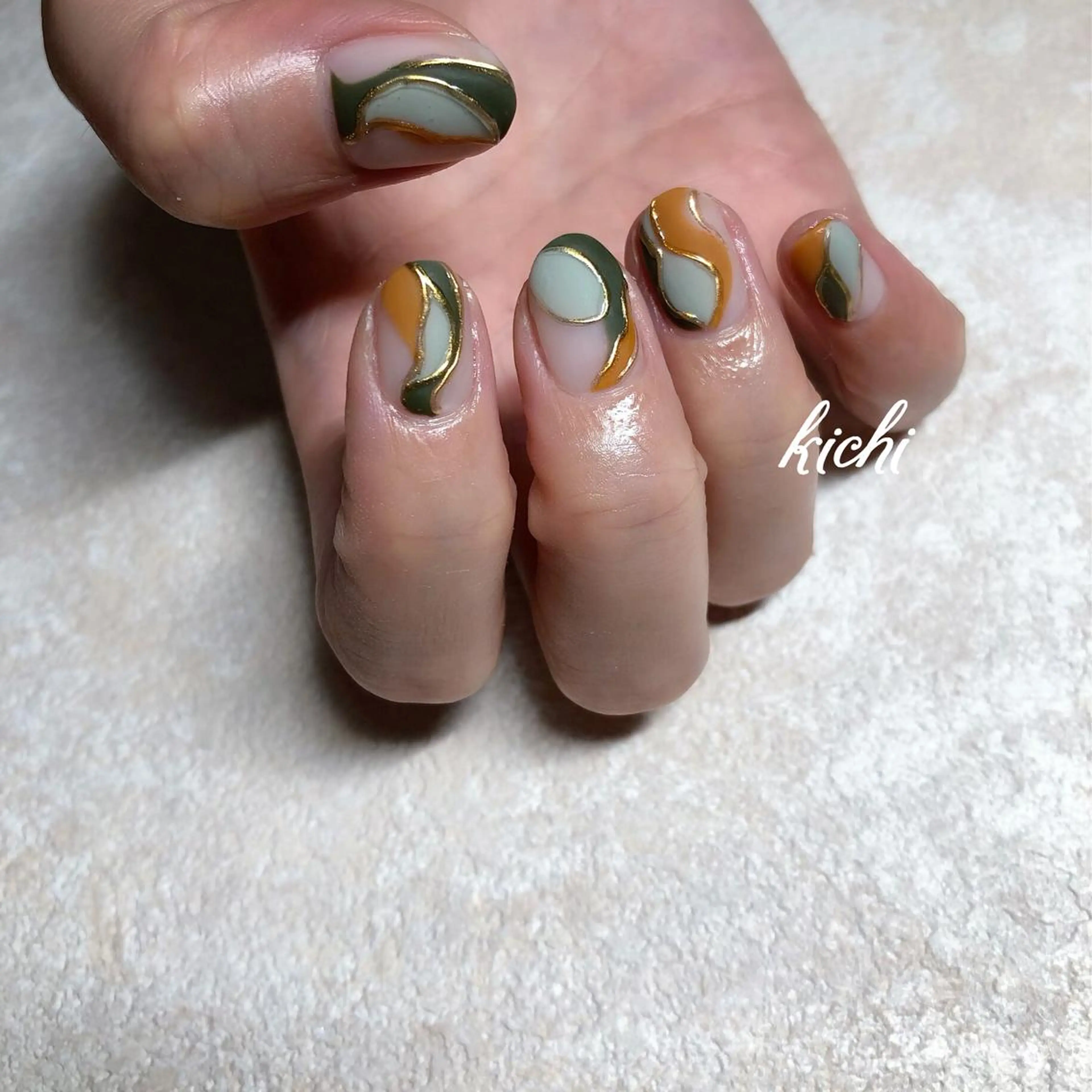 ネイル kichi･:* みじゅのネイルデザイン