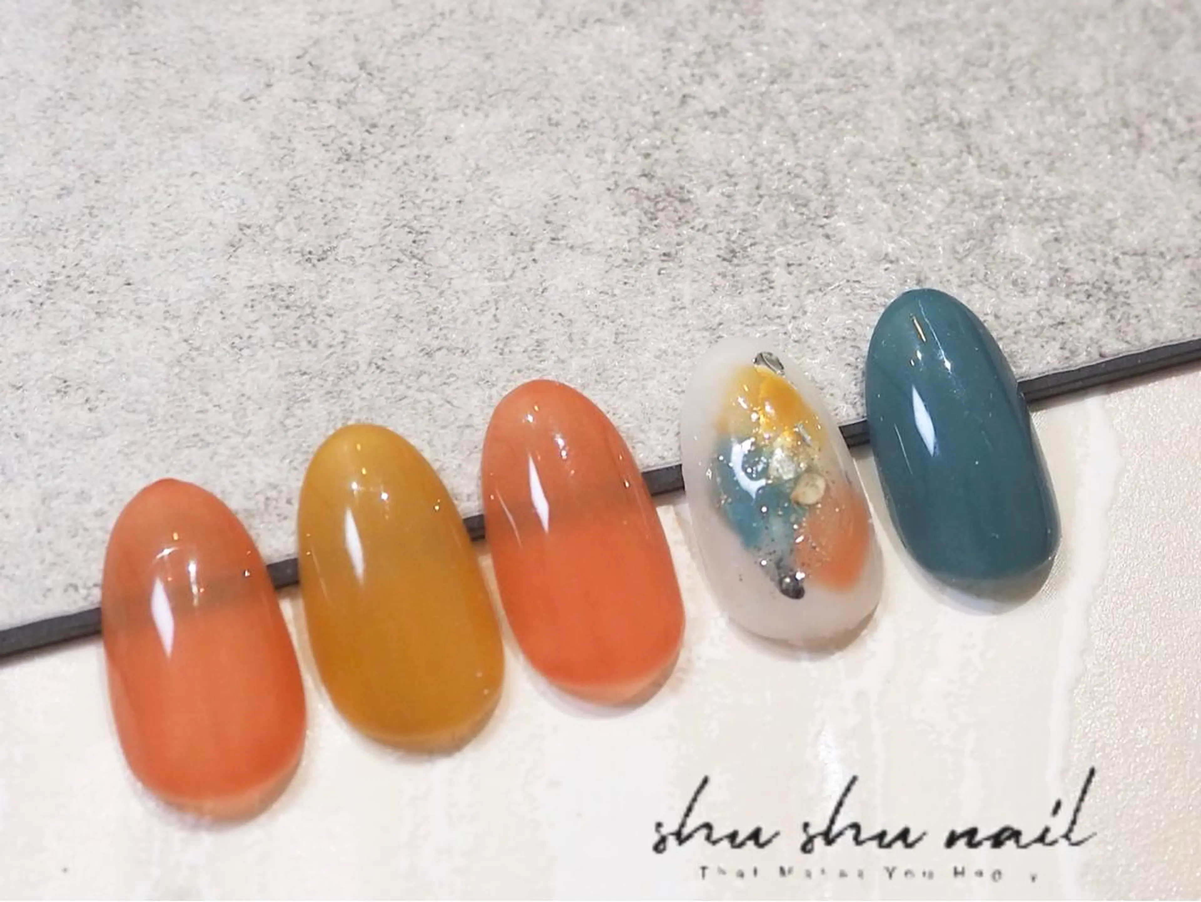 ネイル 夏ネイル shushunail所属・和田 周子のネイルデザイン