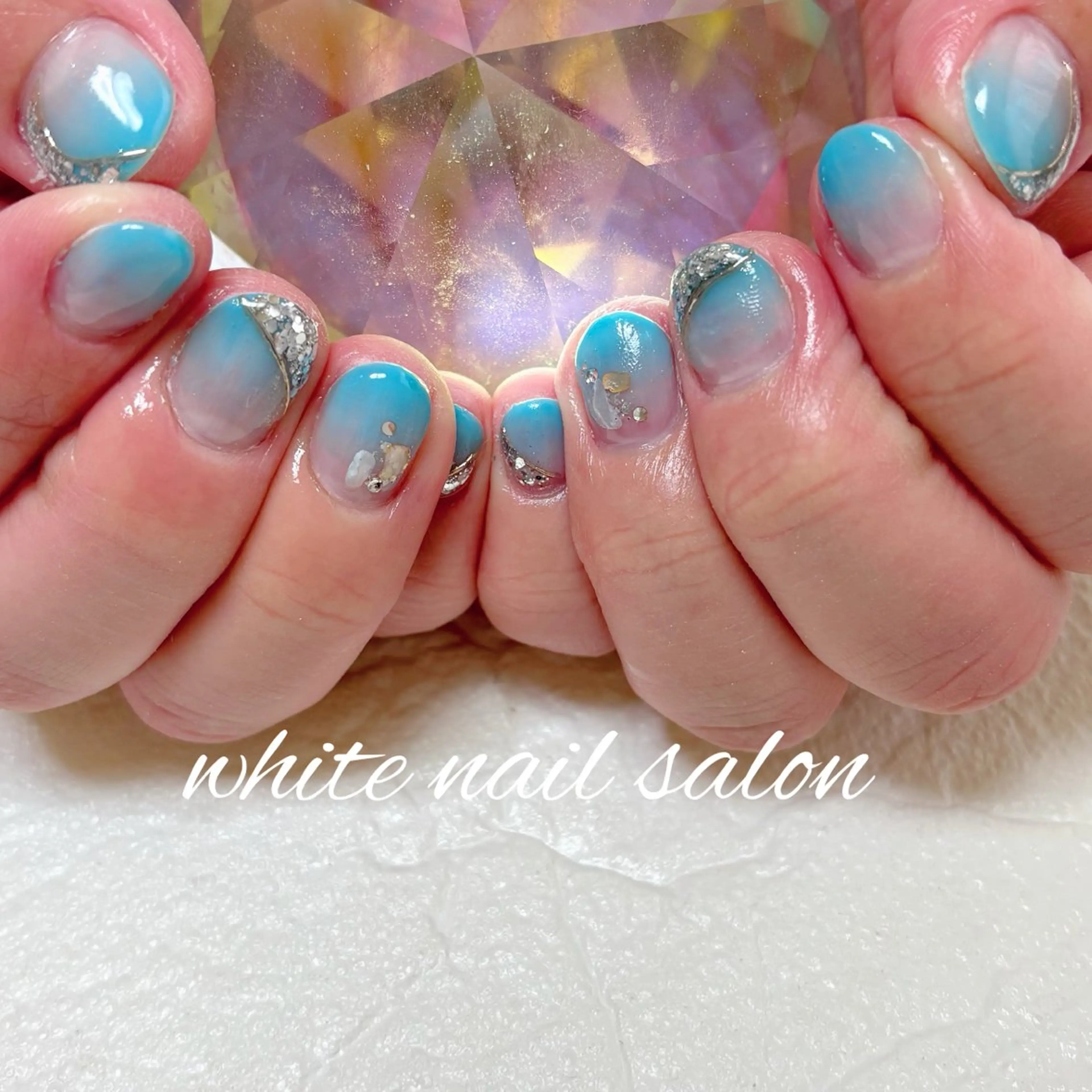 ネイル フットネイル ハンドネイル white nail salonのネイルデザイン