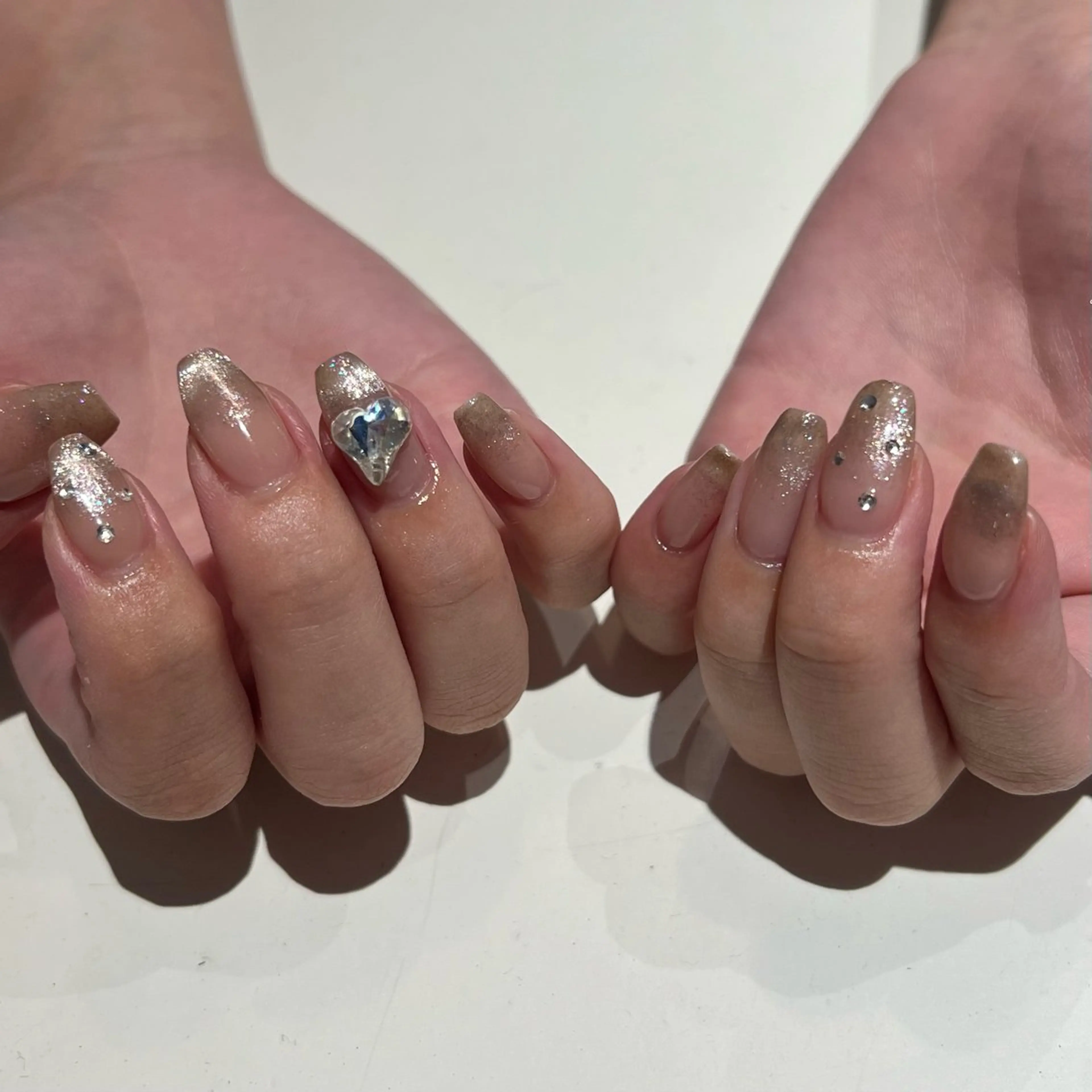 ネイル 持ち込み 星 みづきのネイルデザイン