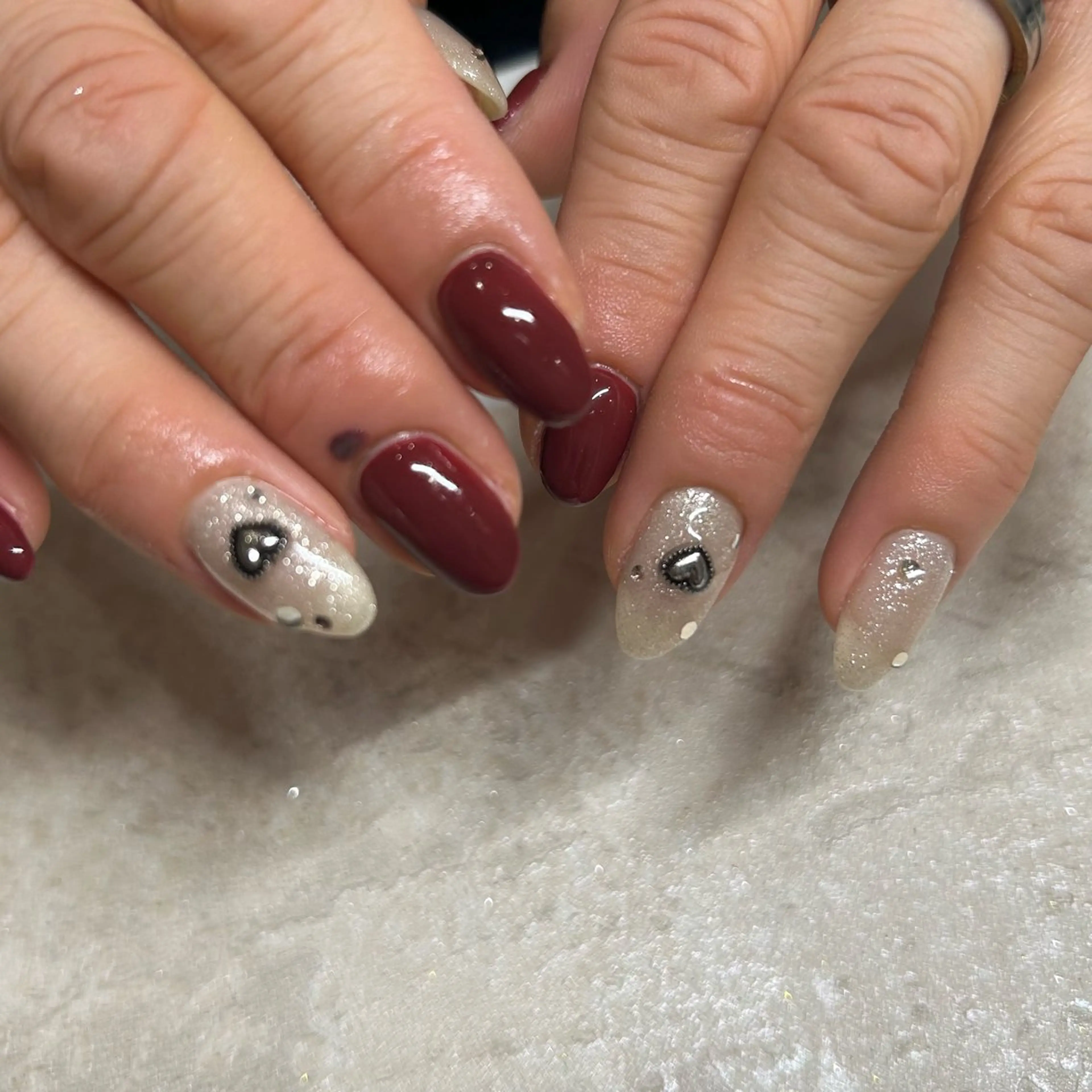 ネイル ワンカラーネイル Allure 小山店 結咲(ゆいさ)のネイルデザイン