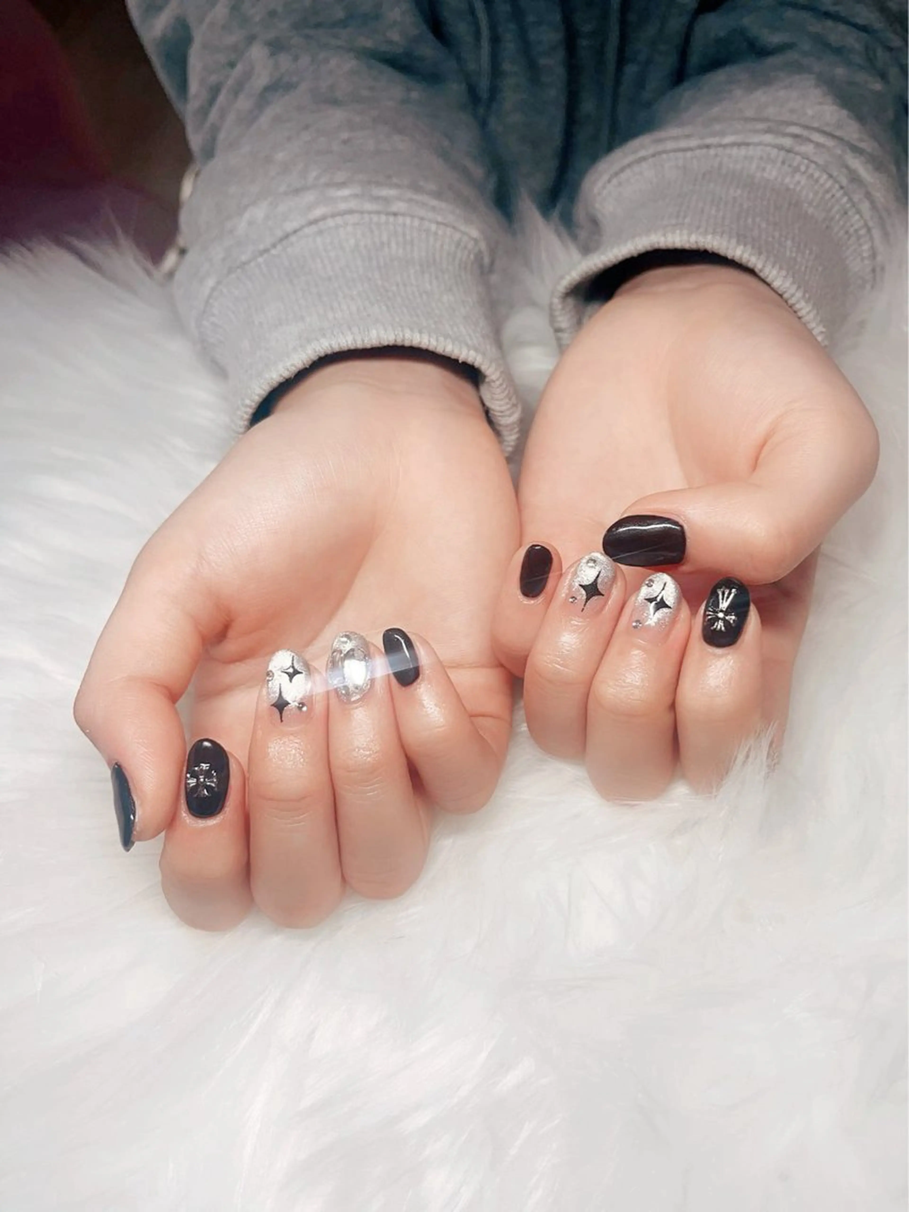 ネイル ハンドネイル ハンドケア 💜MIYA nail川崎店のネイルデザイン