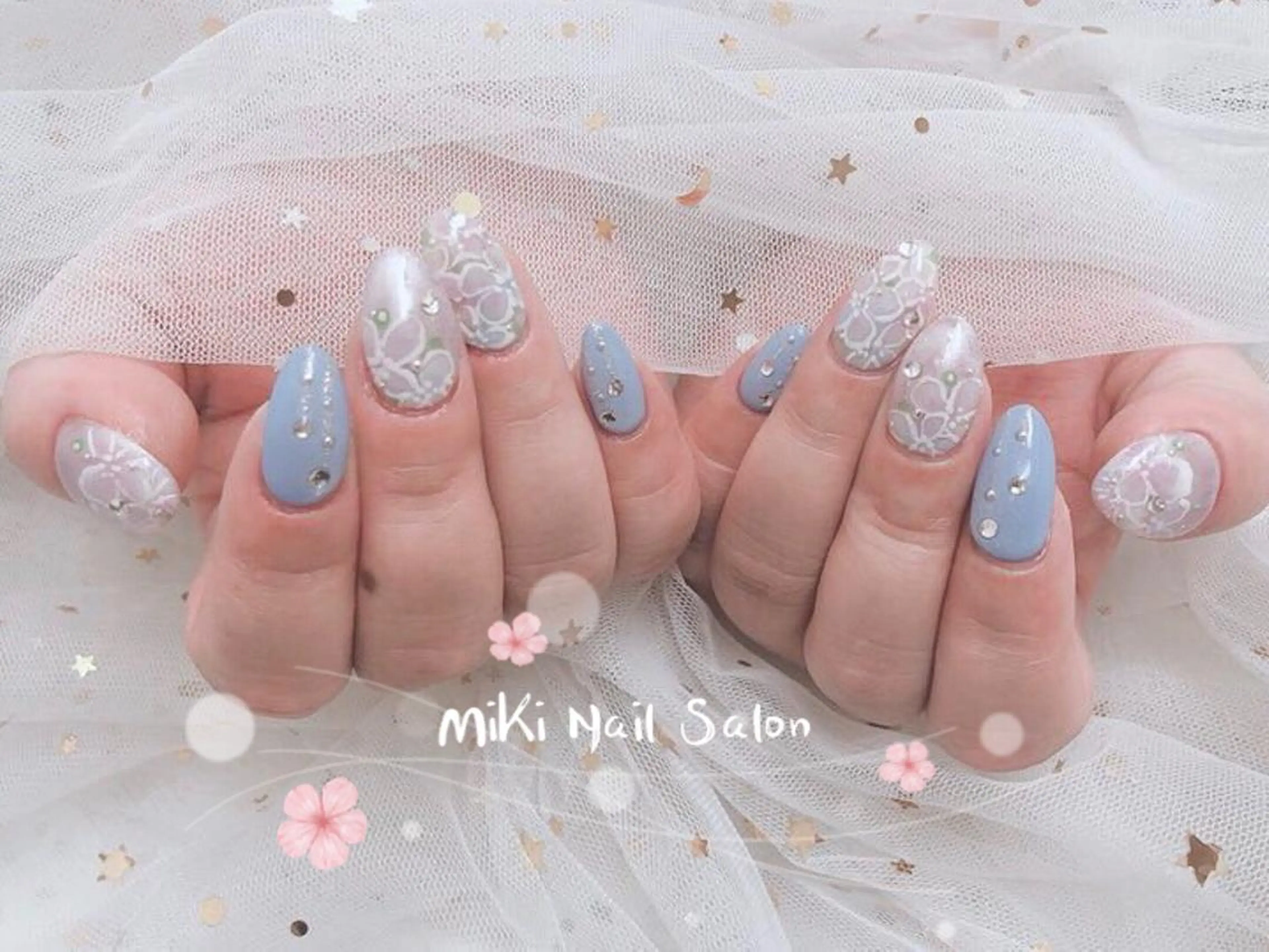 ネイル MiKi Nai池袋 長さだし得意のネイルデザイン