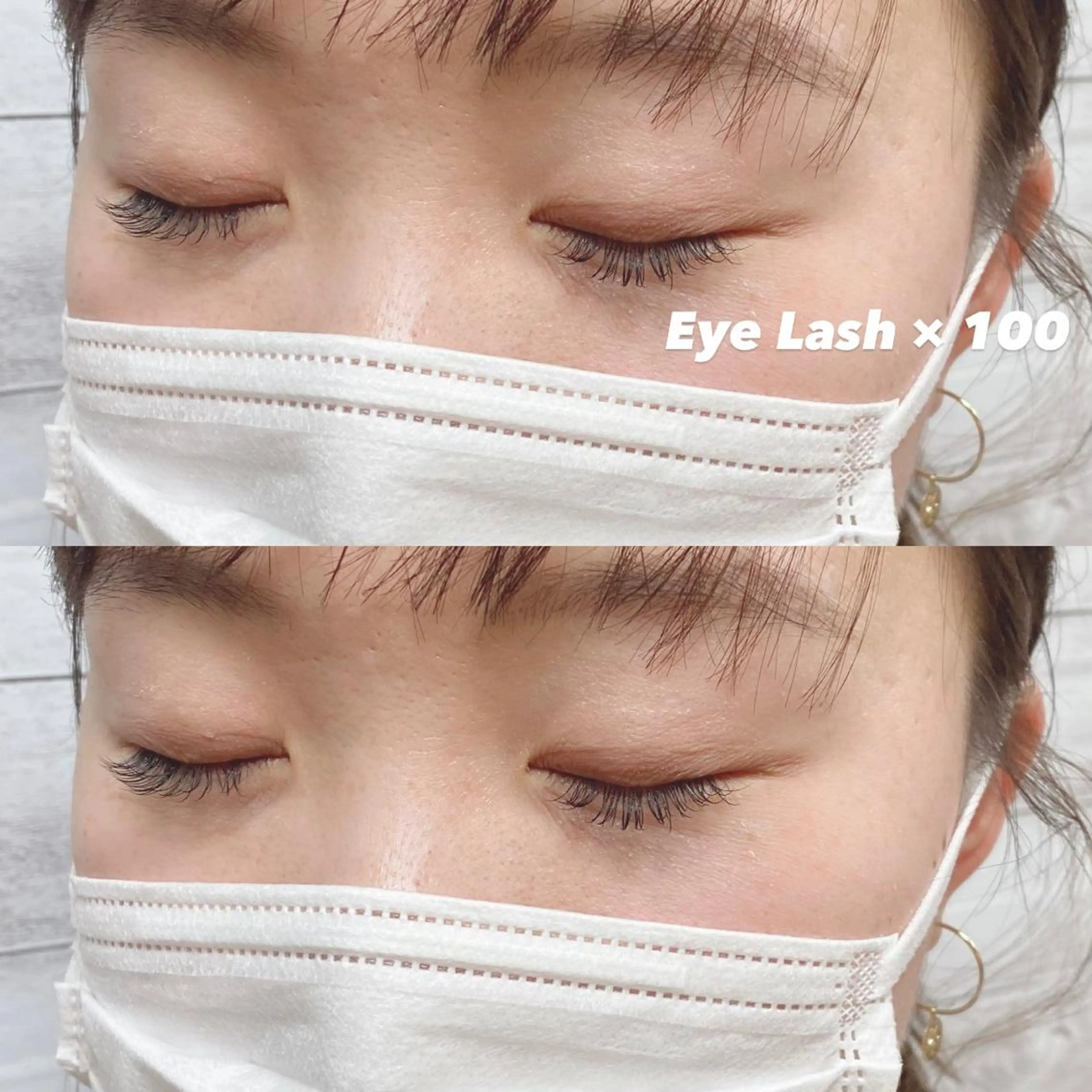 🌿［ コーティング付き ］シングルラッシュ ミンクエクステ 100本の写真